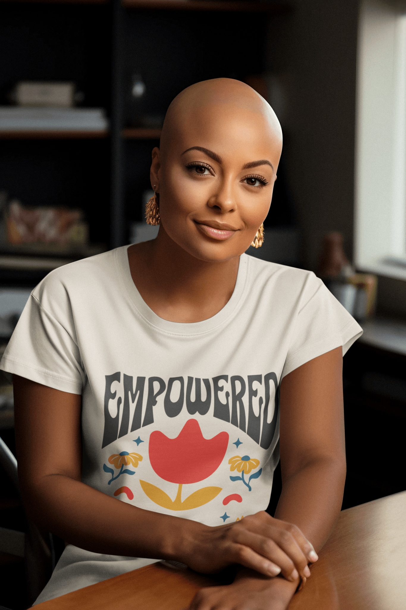 Empowered T-Shirt – Micah 4:5 Retro Floral Graphic Tee (Women’s Christian Shirt) | t-shirts – GodSpeed Threads
