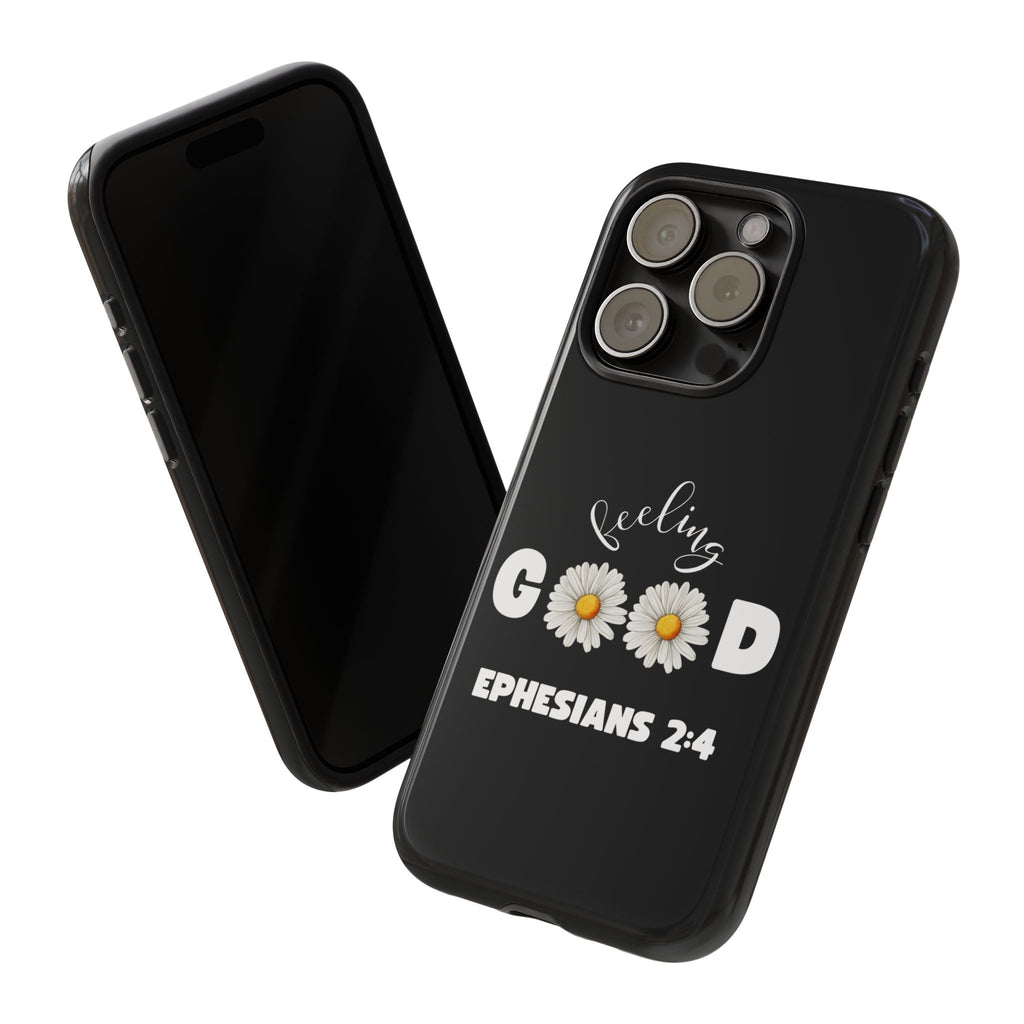 Ephesians 2:4 Floral Phone Case, Inspirational iPhone Cover, Tough Cases for Positivity, Motivational Gift for Friends, Spring Accessories | Phone Case – GodSpeed Threads