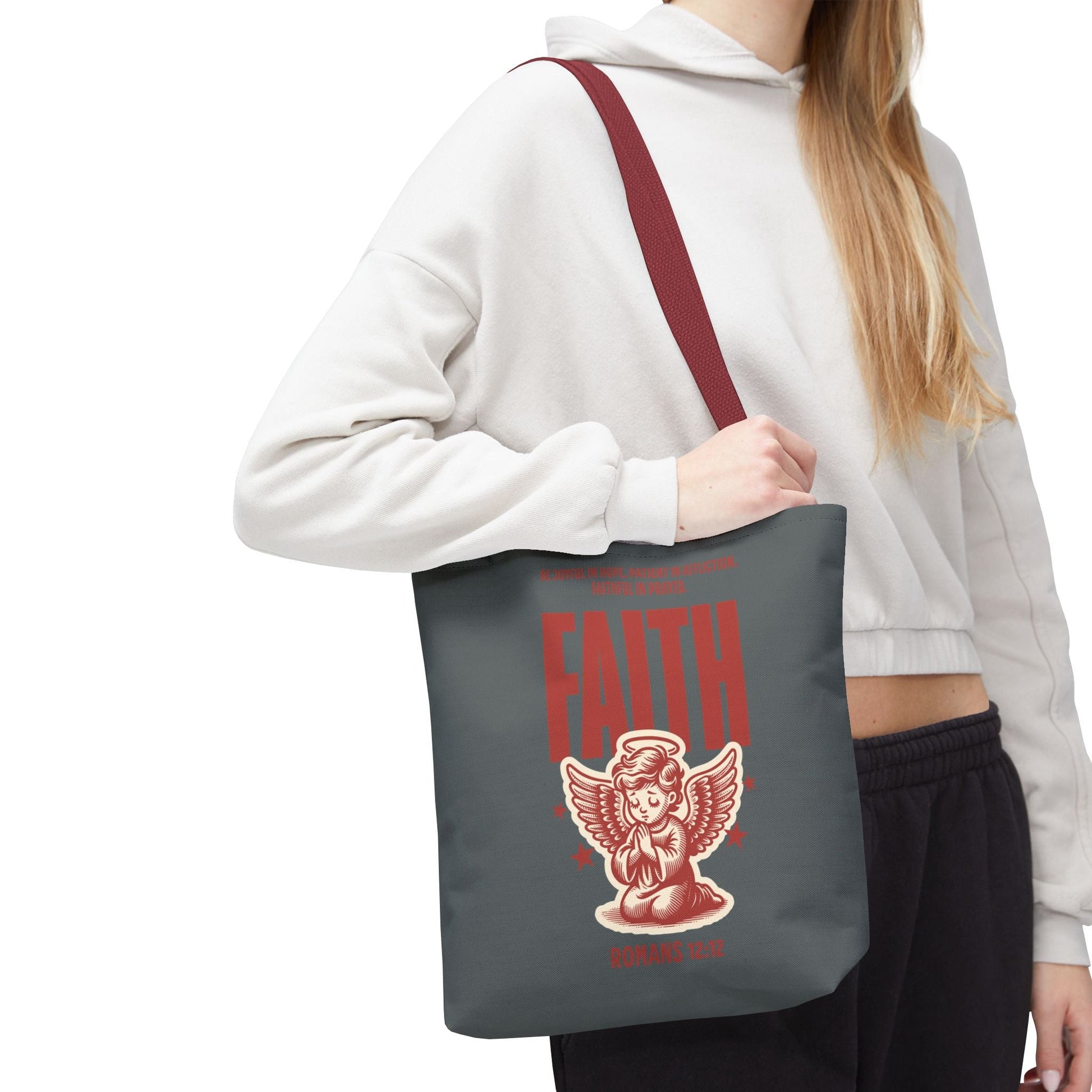 Faith - Inspired Tote Bag: Stylish & Versatile, Gift for Holidays, Shopping, Encouragement, Inspirational Gift, Eco - Friendly Bag | Bags – GodSpeed Threads