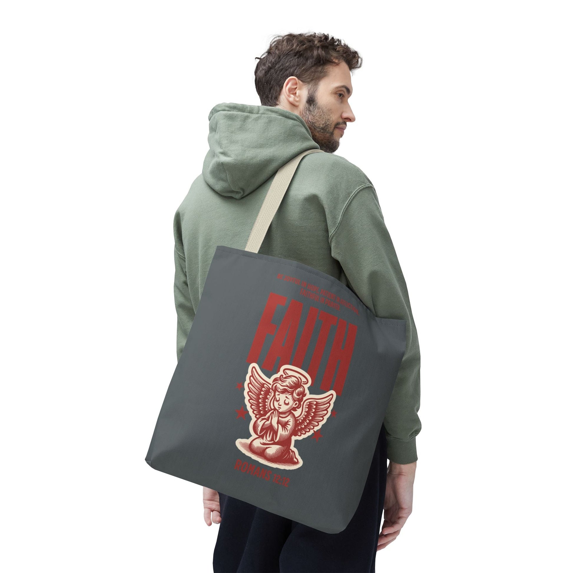 Faith - Inspired Tote Bag: Stylish & Versatile, Gift for Holidays, Shopping, Encouragement, Inspirational Gift, Eco - Friendly Bag | Bags – GodSpeed Threads