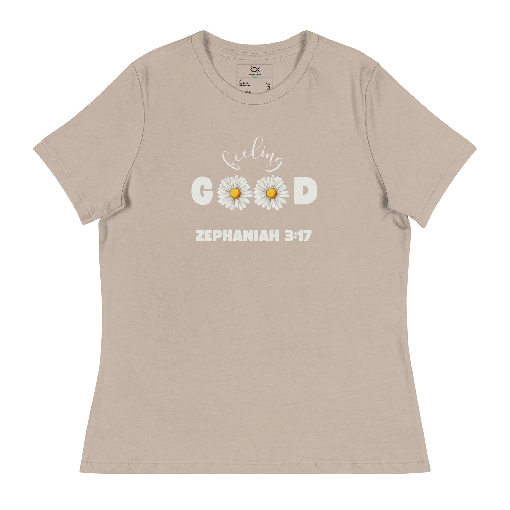 Feeling Good T-Shirt – Zephaniah 3:17 Daisy Faith Design | t-shirts – GodSpeed Threads