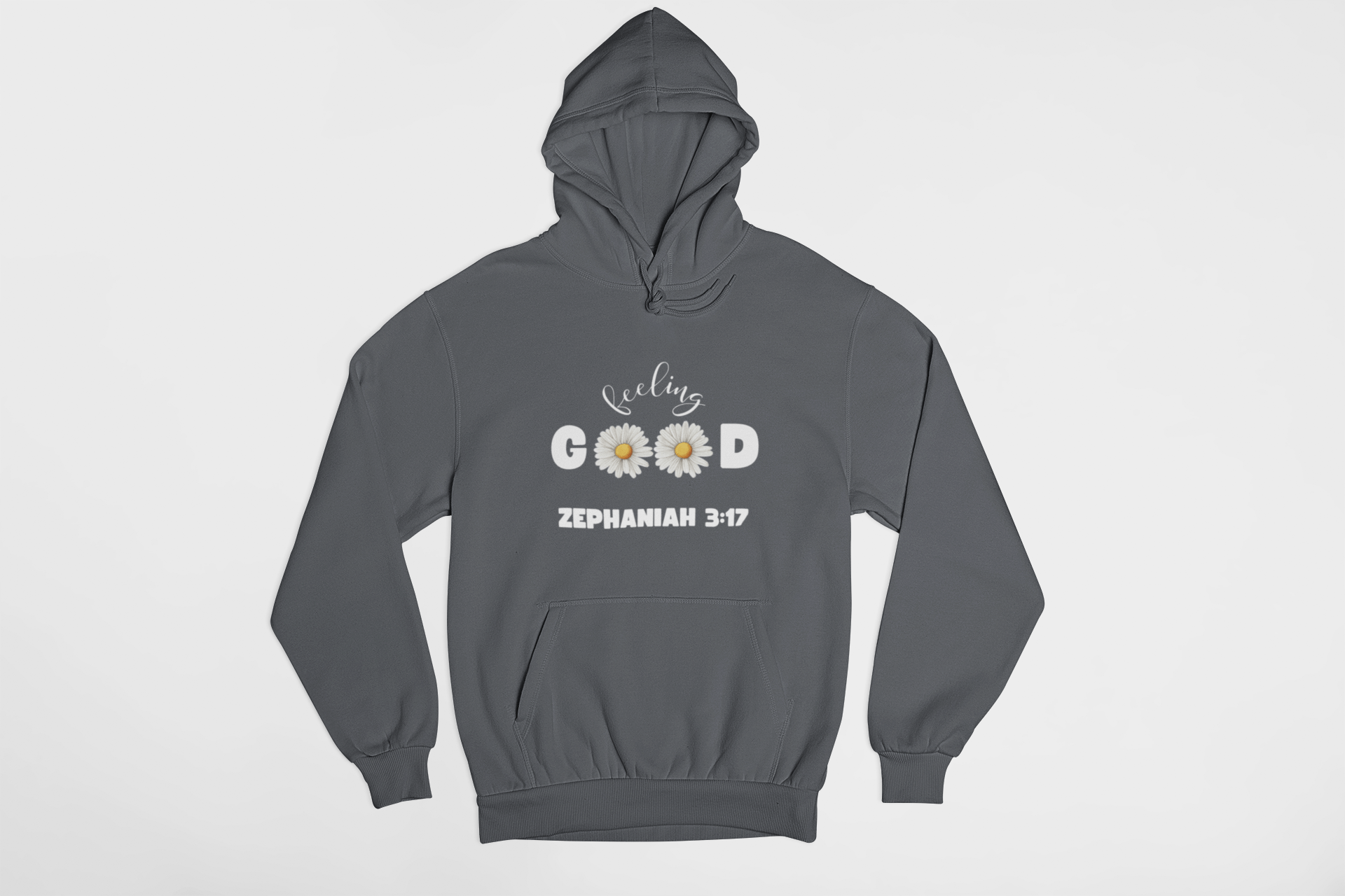 ✝️ Feeling Good Zephaniah 3:17 Christian Hoodie – Faith - Based Comfort Wear | Hoodies – GodSpeed Threads