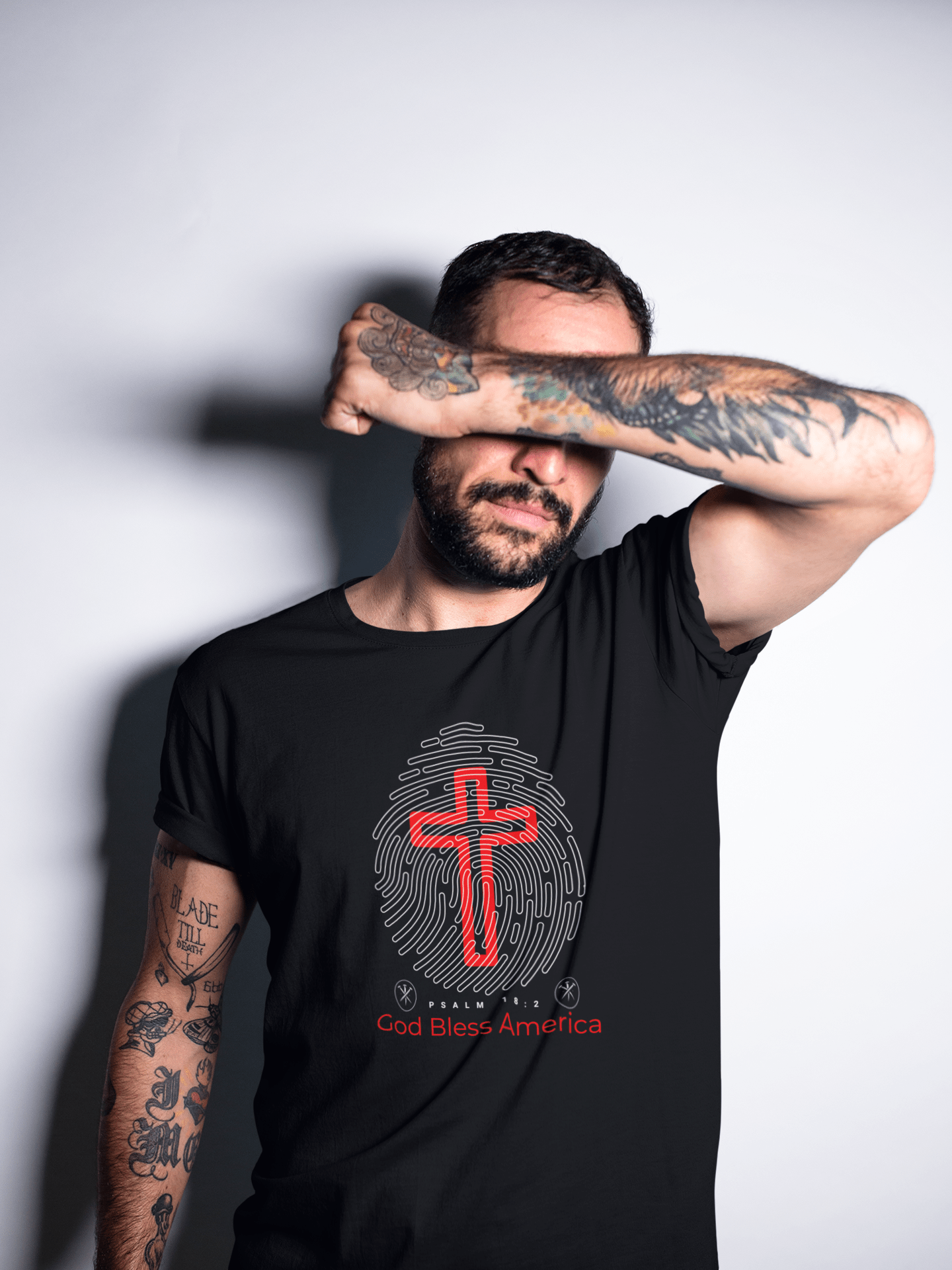 ✝️ God Bless America T-Shirt - Psalm 18:2 | T-Shirts – GodSpeed Threads