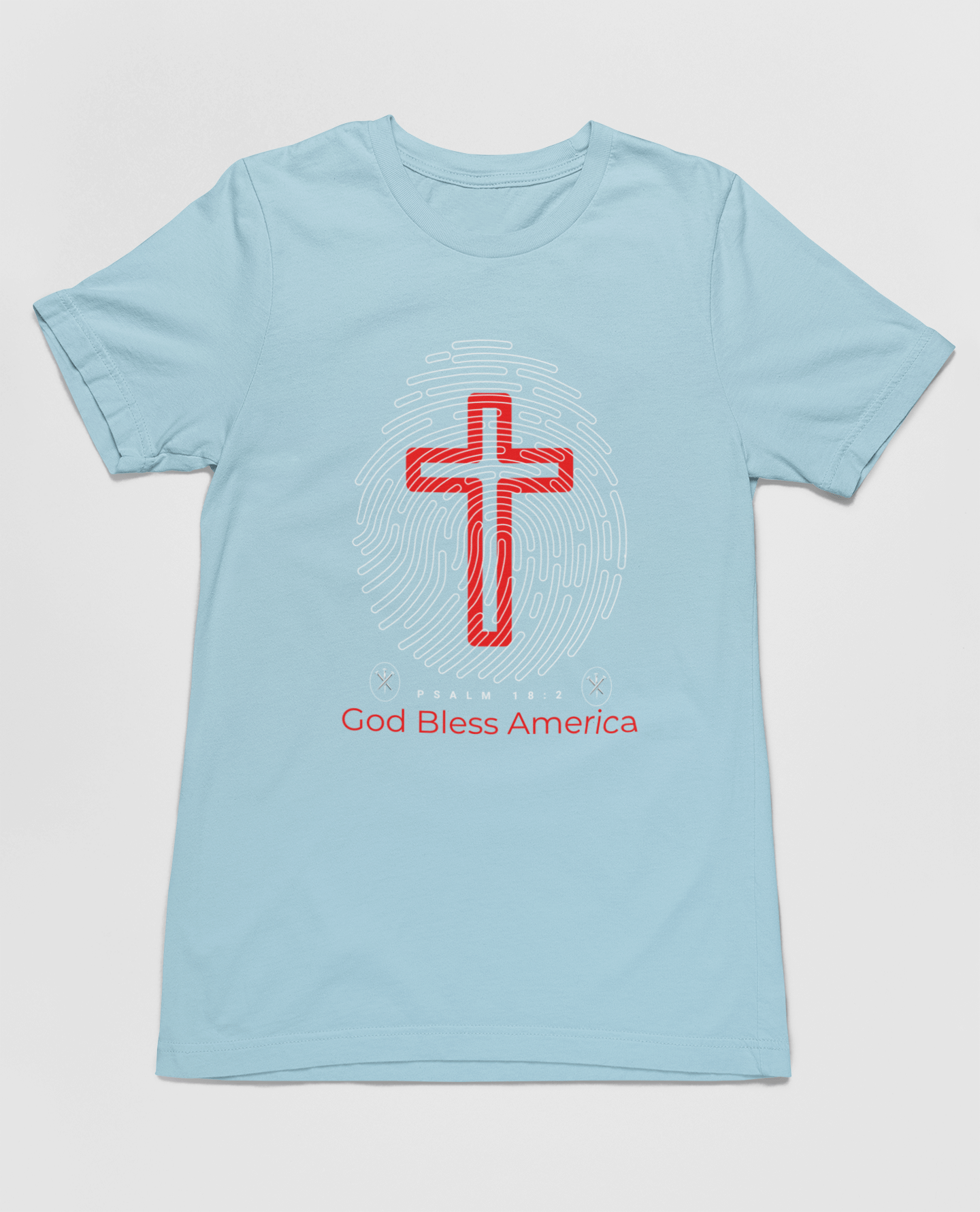 ✝️ God Bless America T-Shirt - Psalm 18:2 | T-Shirts – GodSpeed Threads