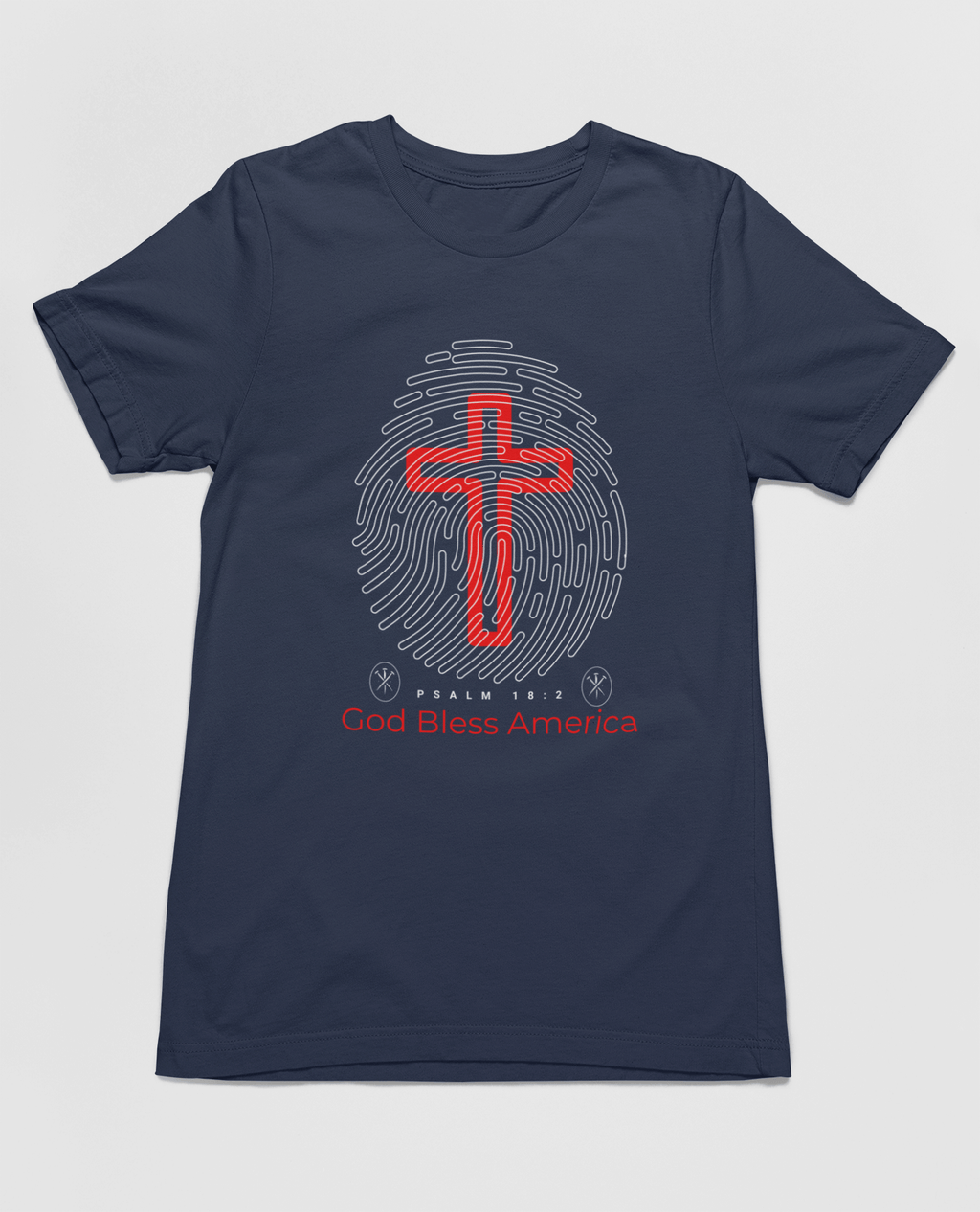 ✝️ God Bless America T-Shirt - Psalm 18:2 | T-Shirts – GodSpeed Threads