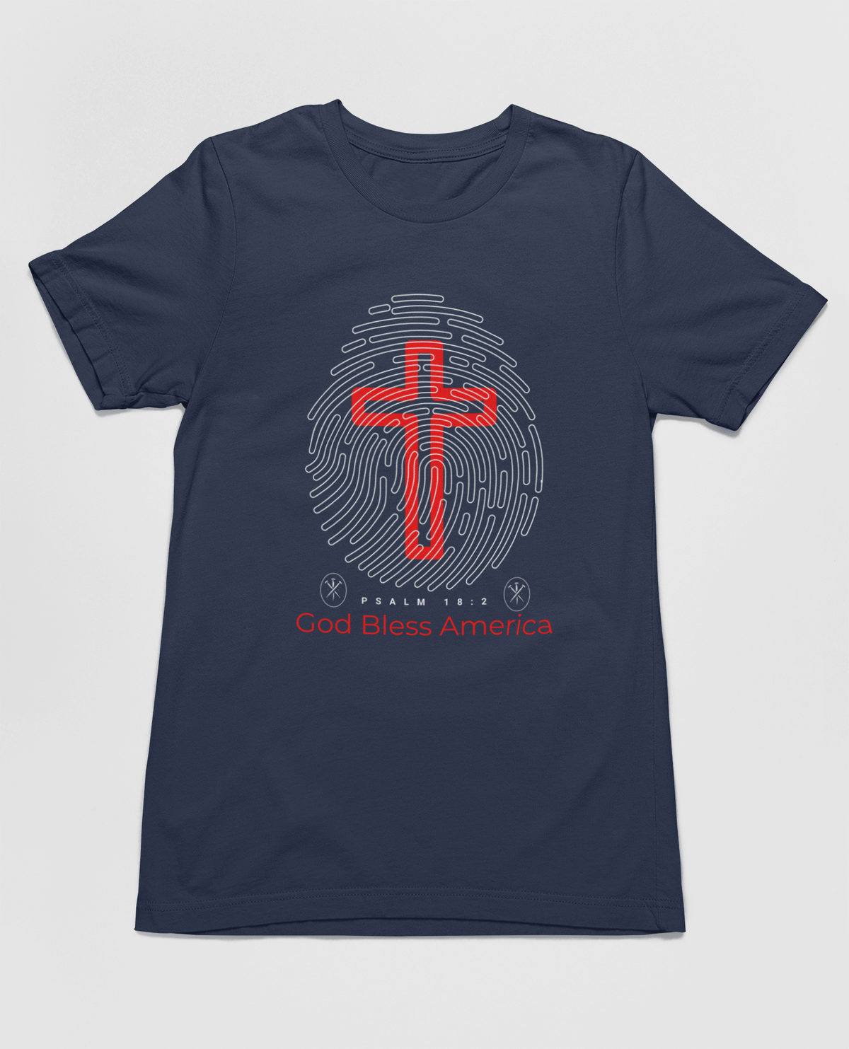 ✝️ God Bless America T-Shirt - Psalm 18:2 | T-Shirts – GodSpeed Threads
