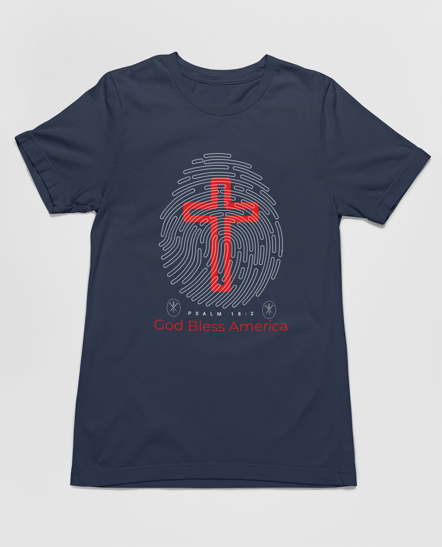 ✝️ God Bless America T-Shirt - Psalm 18:2 | T-Shirts – GodSpeed Threads