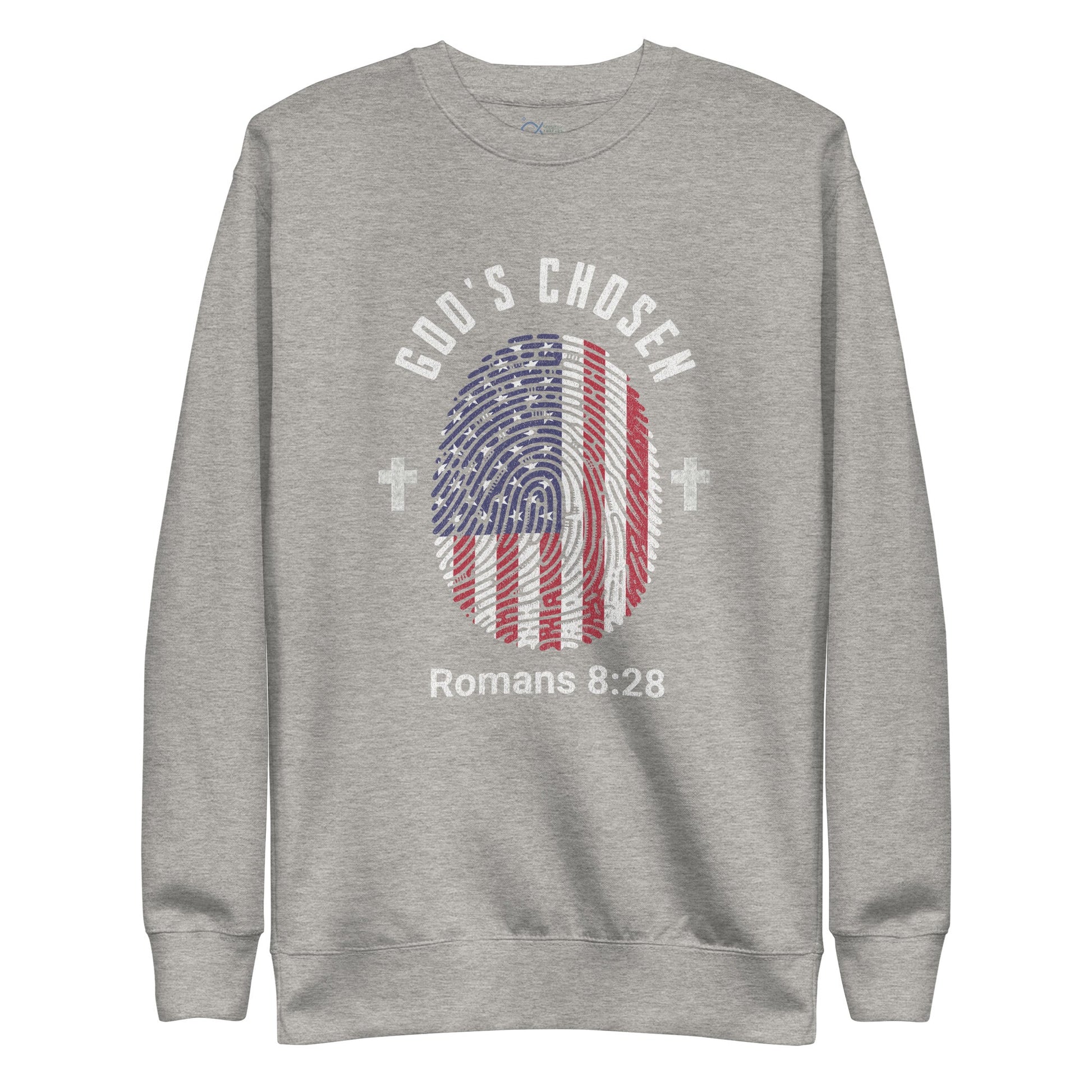 ⭐ God’s Chosen Romans 8:28 Sweatshirt – Faith & Identity Statement | sweatshirts – GodSpeed Threads