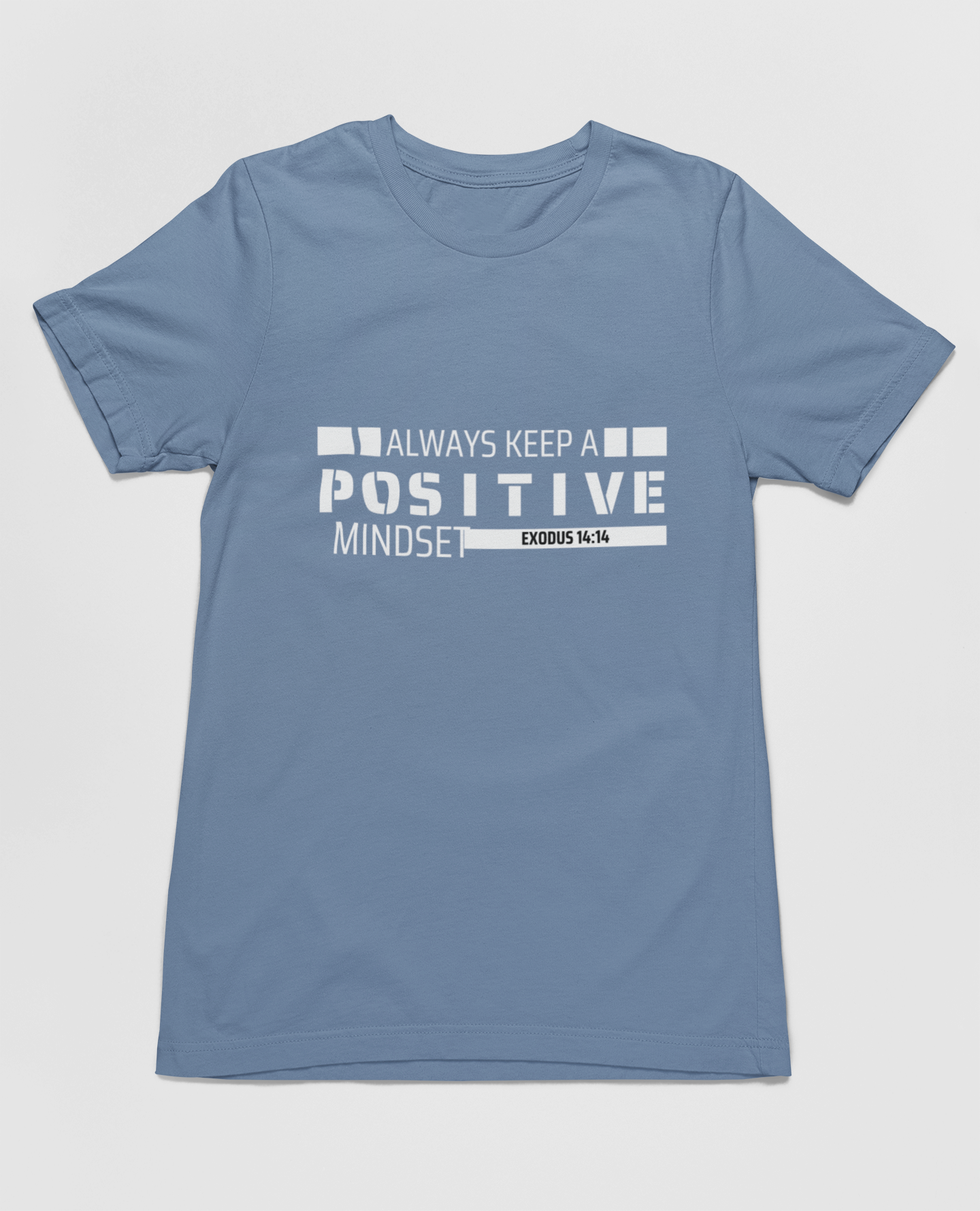 Embrace Positivity and Trust with the Exodus 14:14 T-Shirt