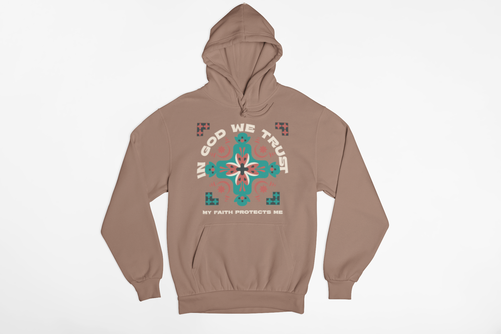 ✝️ In God We Trust Hoodie – Faith Protects Me | Hoodie – GodSpeed Threads