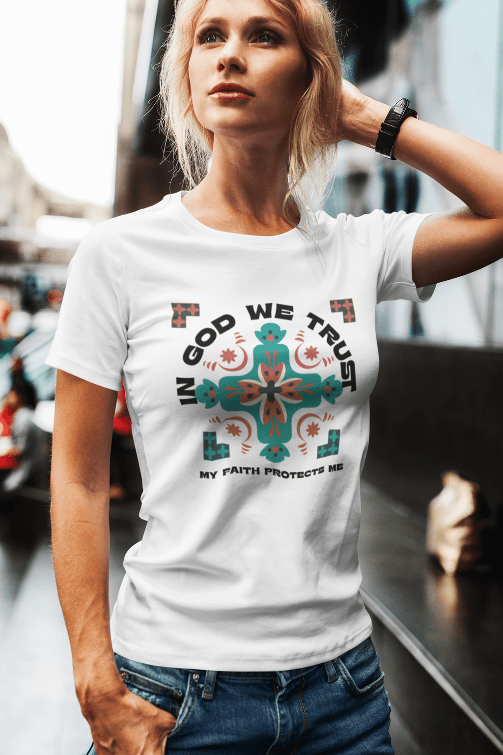 ⭐ In God We Trust T-Shirt – Faith - Inspired Christian Apparel | – GodSpeed Threads