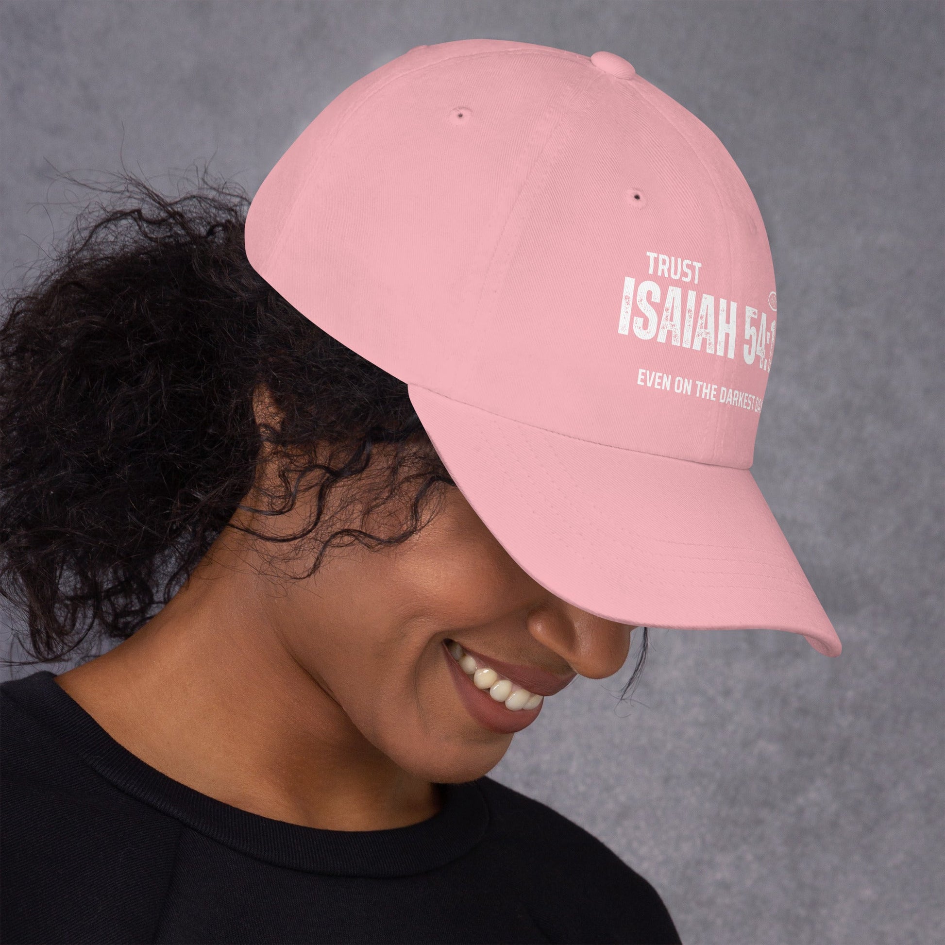 ✝️ Isaiah 54:17 “Trust Even on the Darkest Days” Classic Dad Hat – Faith - Inspired Everyday Style | Hats – GodSpeed Threads