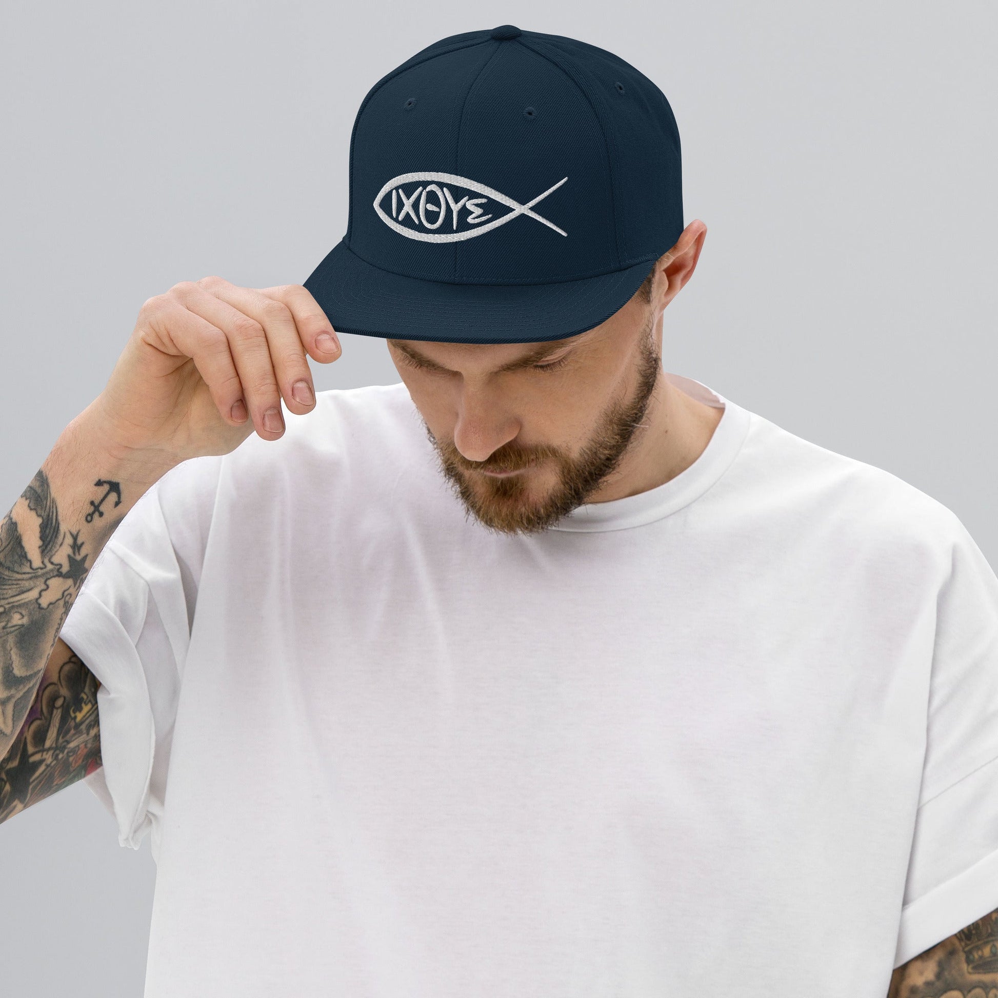 IXOYE Faith Embroidered Snapback — Godspeed ThreadsSnapback Hat | – GodSpeed Threads