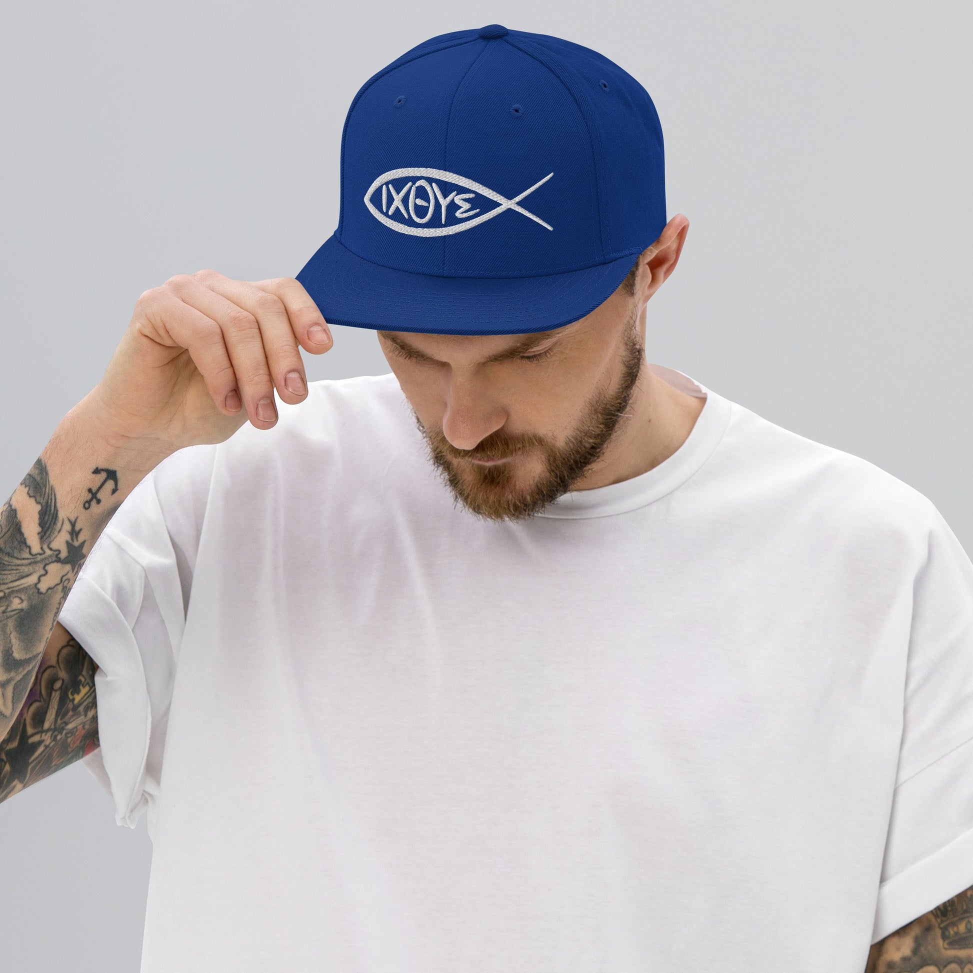 IXOYE Faith Embroidered Snapback — Godspeed ThreadsSnapback Hat | – GodSpeed Threads