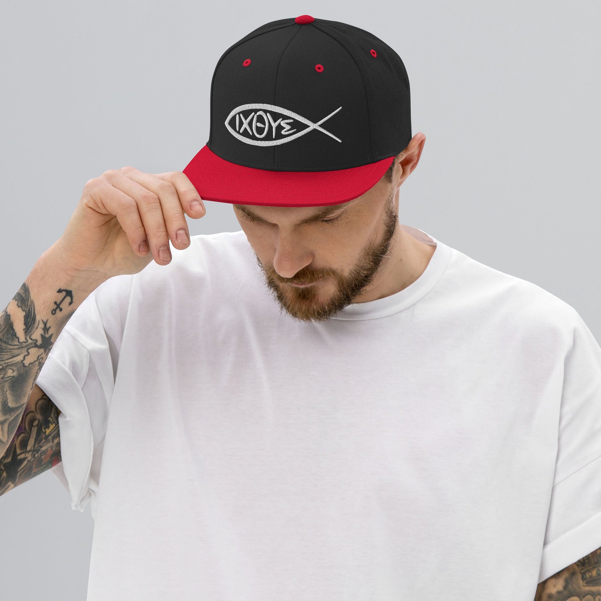 IXOYE Faith Embroidered Snapback — Godspeed ThreadsSnapback Hat | – GodSpeed Threads