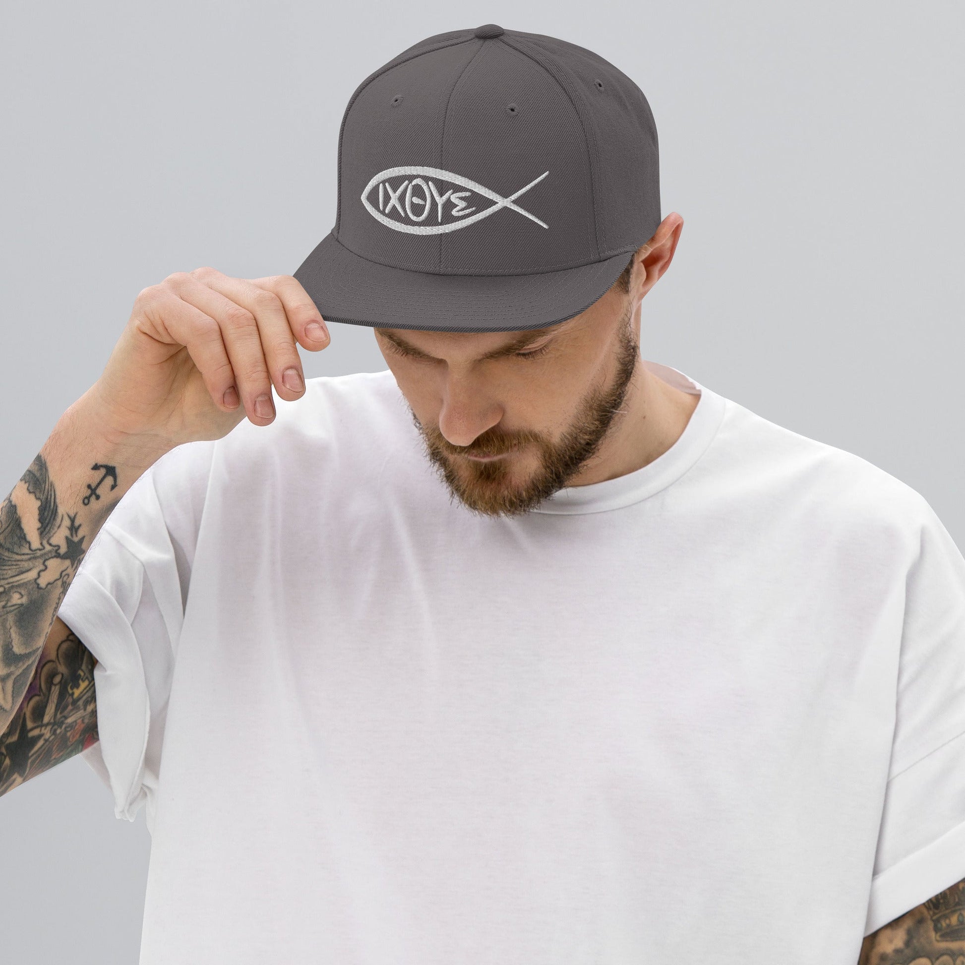 IXOYE Faith Embroidered Snapback — Godspeed ThreadsSnapback Hat | – GodSpeed Threads