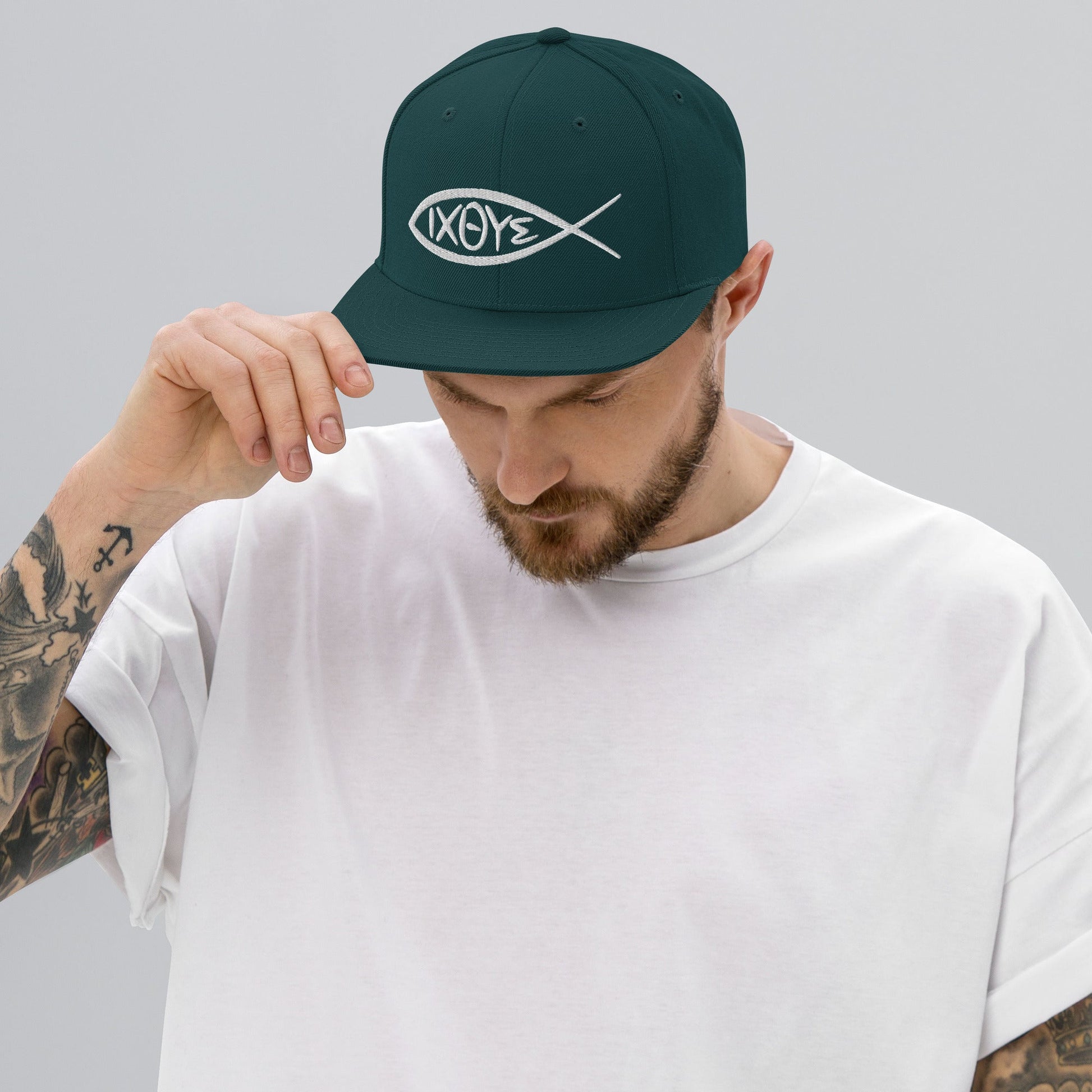 IXOYE Faith Embroidered Snapback — Godspeed ThreadsSnapback Hat | – GodSpeed Threads