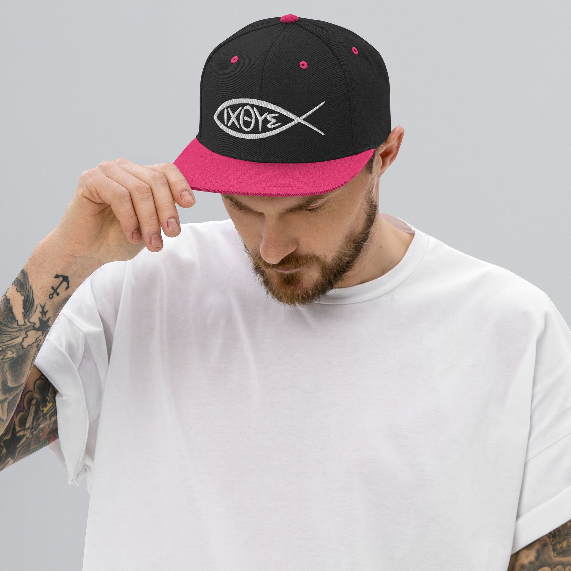 IXOYE Faith Embroidered Snapback — Godspeed ThreadsSnapback Hat | – GodSpeed Threads