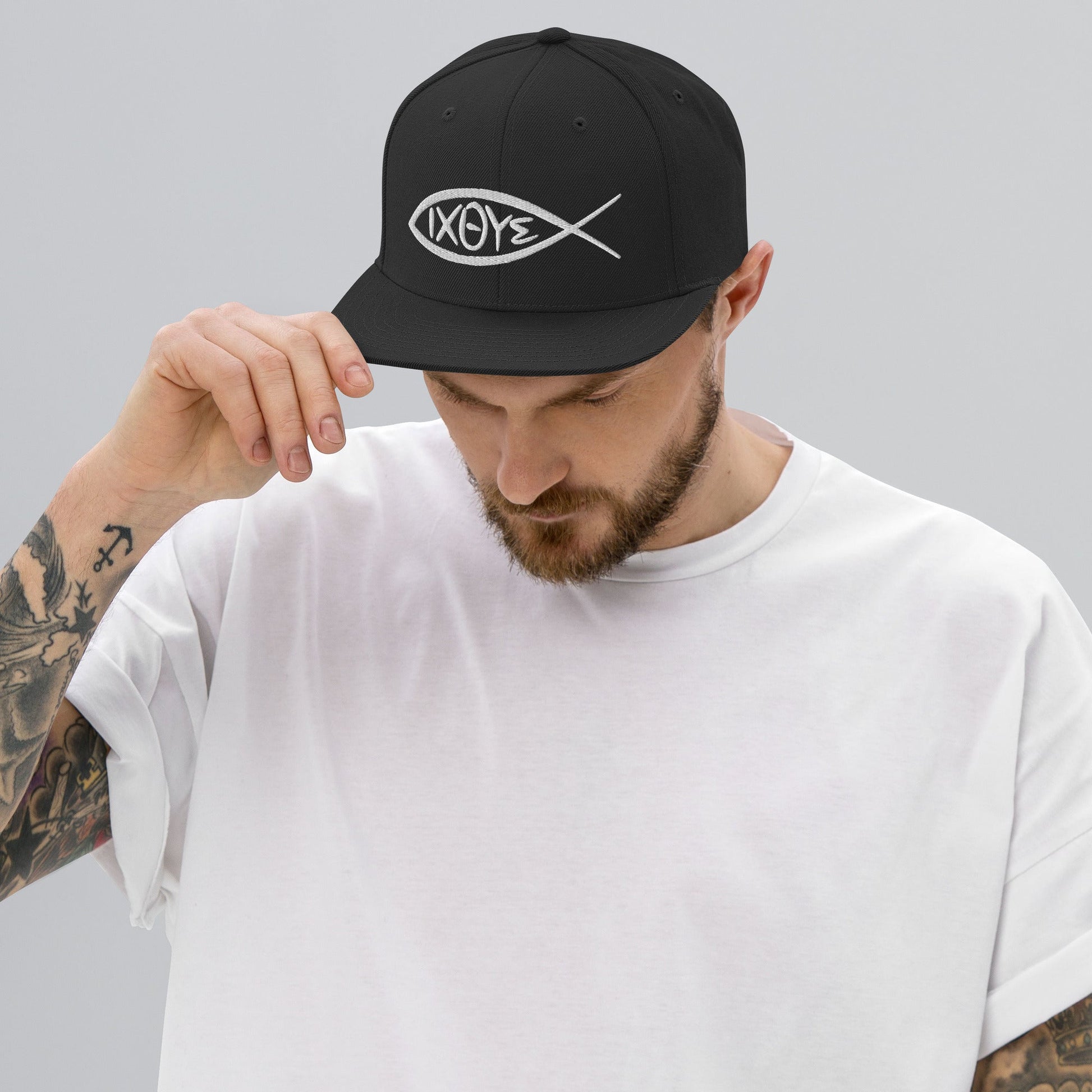IXOYE Faith Embroidered Snapback — Godspeed ThreadsSnapback Hat | – GodSpeed Threads