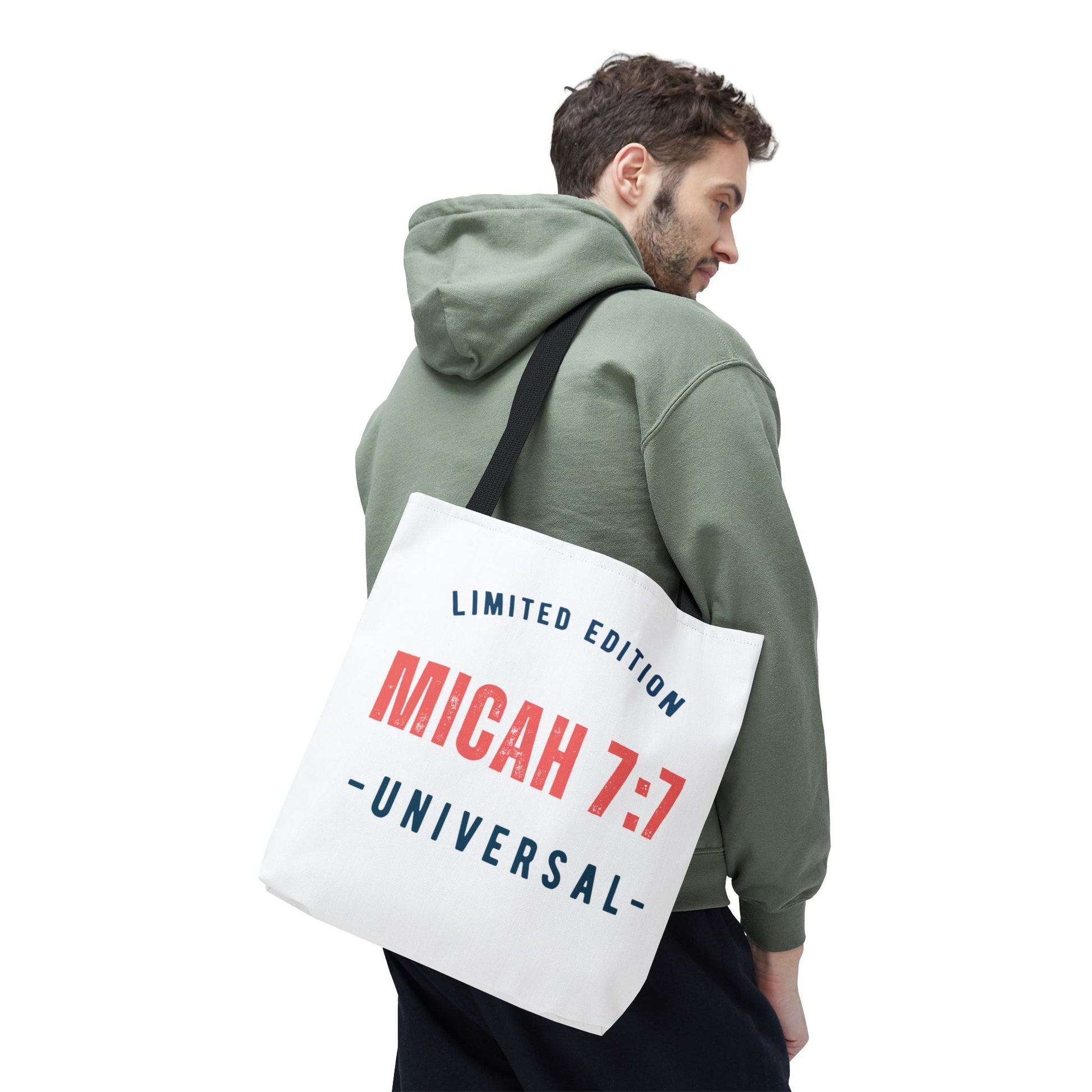 Limited Edition Inspirational Tote Bag - Micah 7:1, Motivational Carryall, Christian Gift, Everyday Tote, Reusable Shopping Bag | Bags – GodSpeed Threads