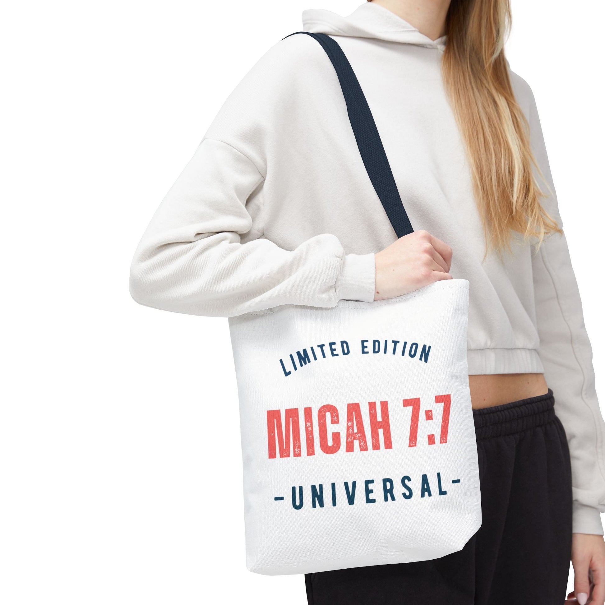 Limited Edition Inspirational Tote Bag - Micah 7:1, Motivational Carryall, Christian Gift, Everyday Tote, Reusable Shopping Bag | Bags – GodSpeed Threads