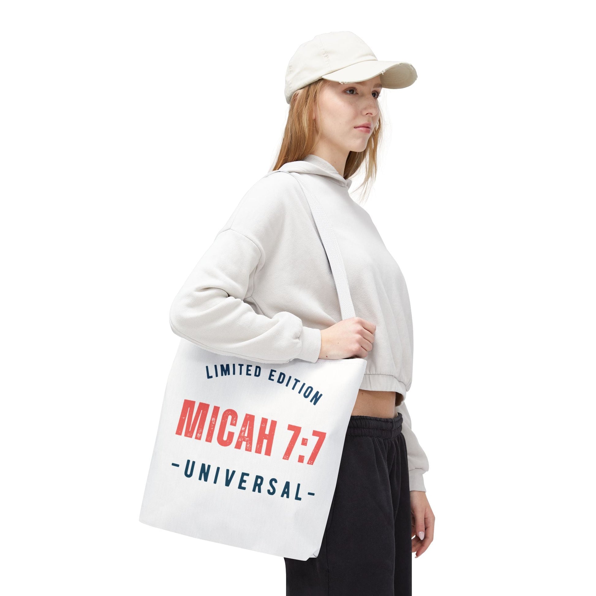 Limited Edition Inspirational Tote Bag - Micah 7:1, Motivational Carryall, Christian Gift, Everyday Tote, Reusable Shopping Bag | Bags – GodSpeed Threads