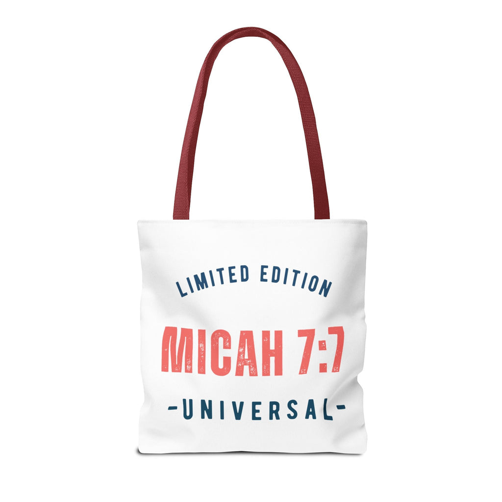 Limited Edition Inspirational Tote Bag - Micah 7:1, Motivational Carryall, Christian Gift, Everyday Tote, Reusable Shopping Bag | Bags – GodSpeed Threads