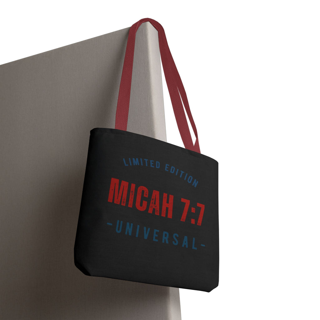 Limited Edition Micah 7:1 Tote Bag - Universal Design for Everyday Use, Gift, Eco - Friendly, Daily Essentials, Faith - Inspired | Bags – GodSpeed Threads