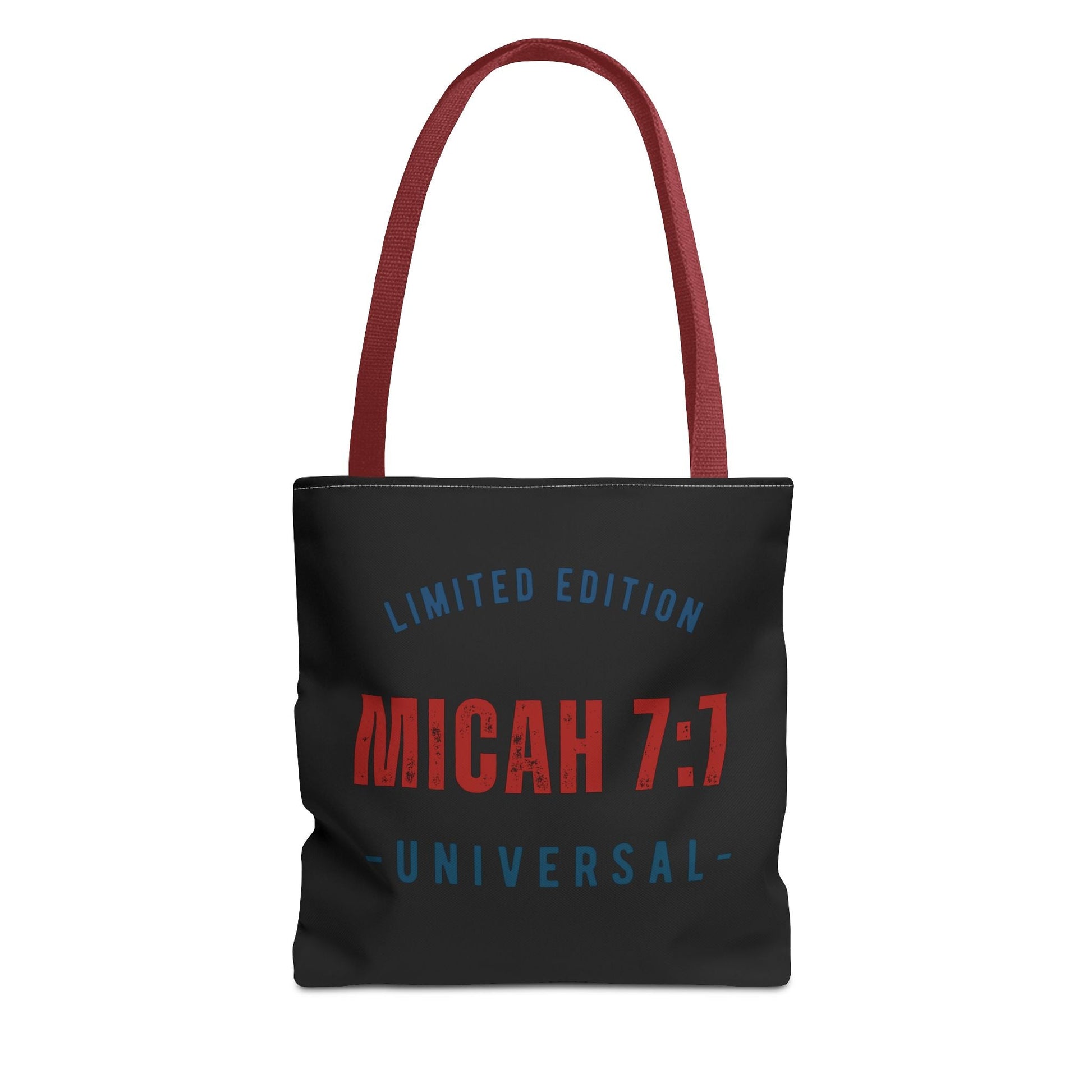 Limited Edition Micah 7:1 Tote Bag - Universal Design for Everyday Use, Gift, Eco - Friendly, Daily Essentials, Faith - Inspired | Bags – GodSpeed Threads