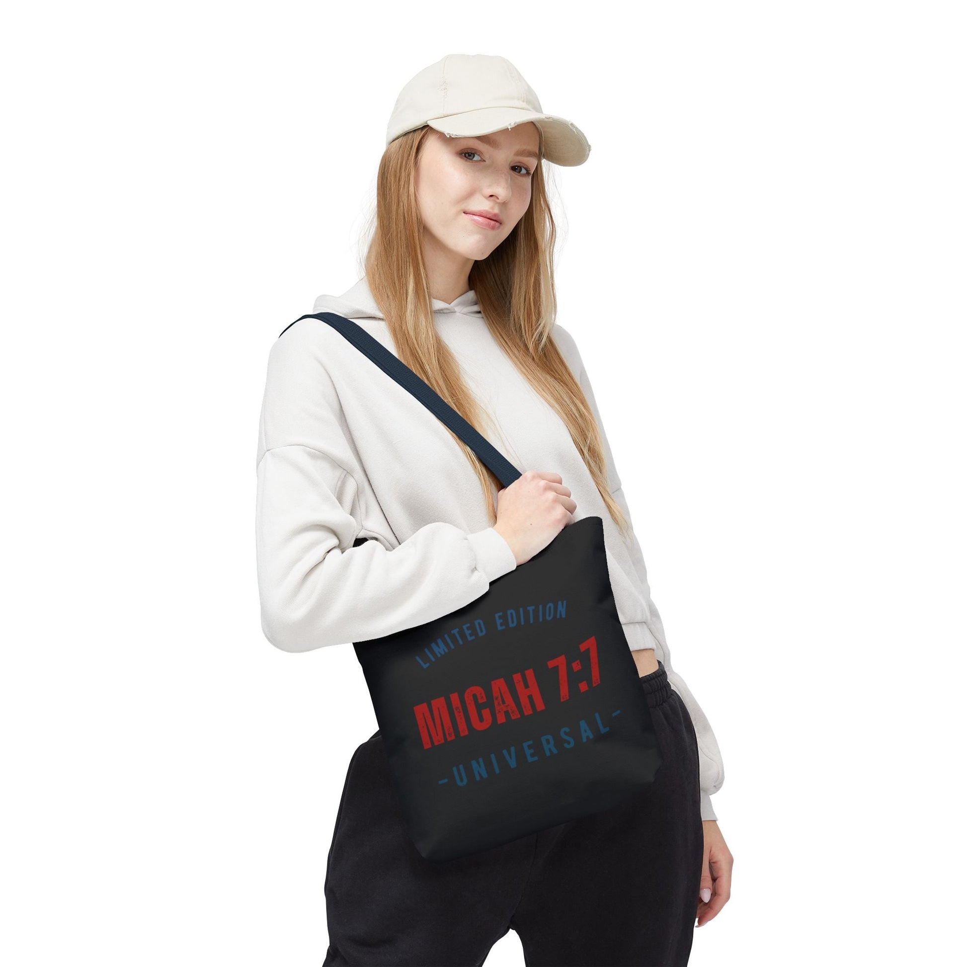 Limited Edition Micah 7:1 Tote Bag - Universal Design for Everyday Use, Gift, Eco - Friendly, Daily Essentials, Faith - Inspired | Bags – GodSpeed Threads