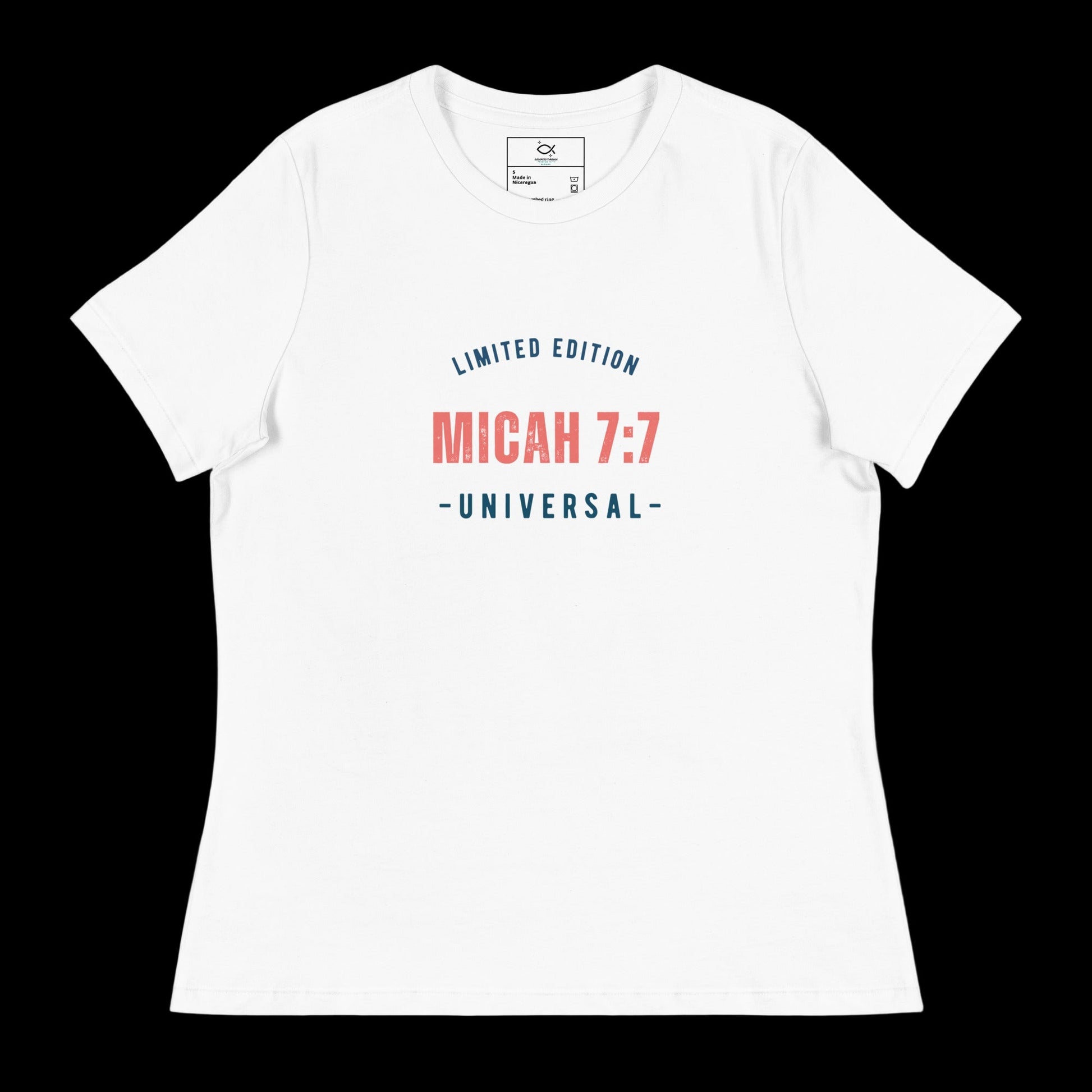 Micah 7:7 Limited Edition T-Shirt – Bold Faith Universal Graphic Tee | t-shirts – GodSpeed Threads