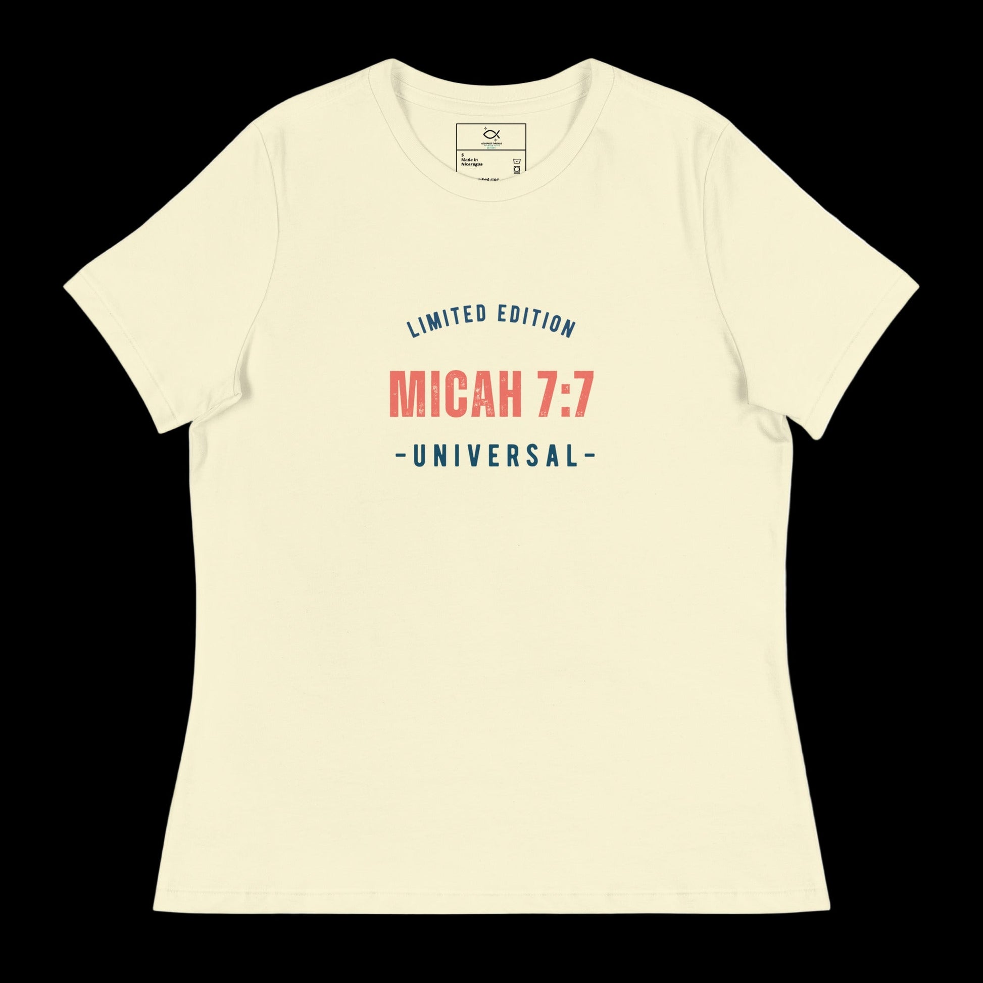 Micah 7:7 Limited Edition T-Shirt – Bold Faith Universal Graphic Tee | t-shirts – GodSpeed Threads