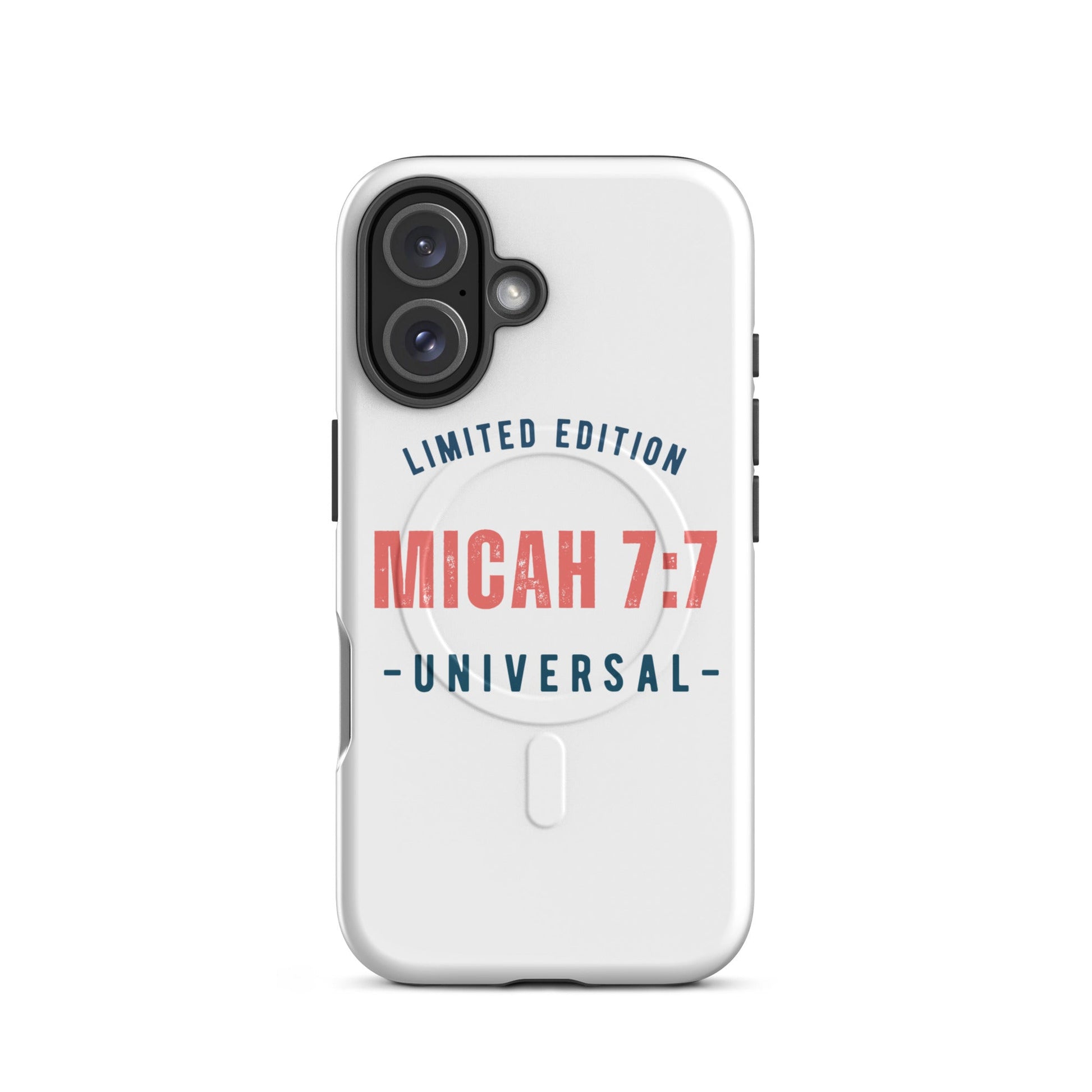 Micah 7:7 – Limited Edition Universal MagSafe® Tough Case for iPhone | Phone Case – GodSpeed Threads