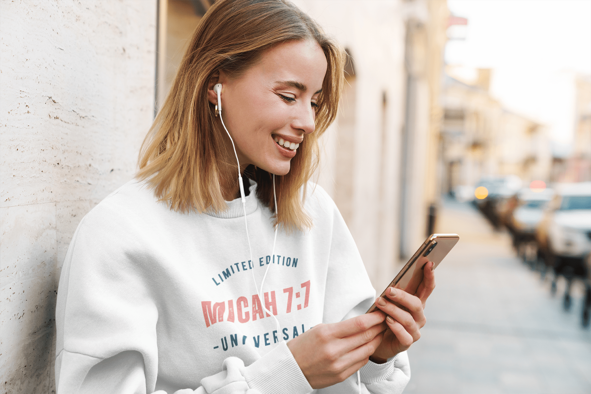 ⭐ Micah 7:7 Limited Edition Universal Sweatshirt – Faith - Inspired Comfort | sweatshirts – GodSpeed Threads