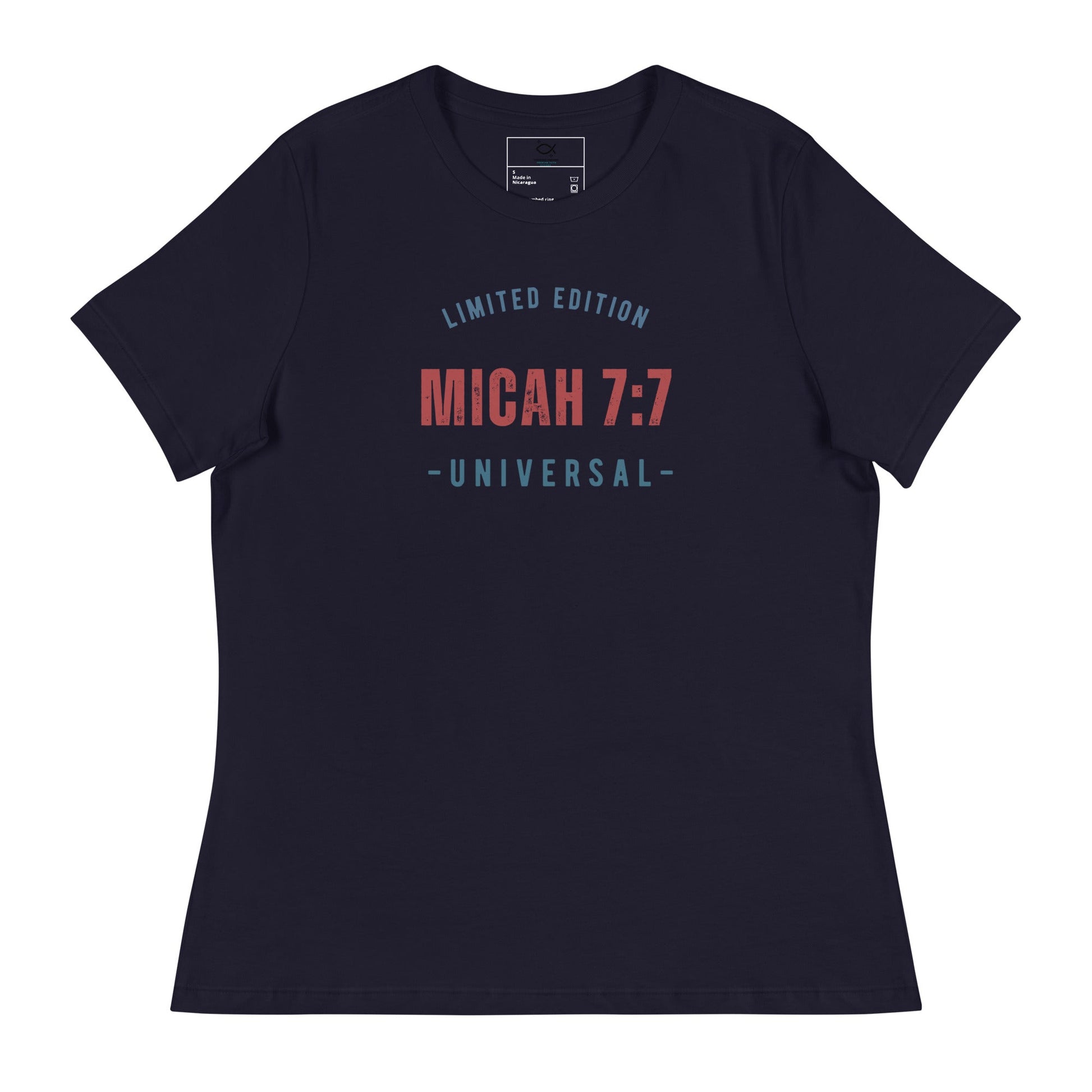 Micah 7:7 T-Shirt – Limited Edition Universal Christian Apparel | t-shirts – GodSpeed Threads