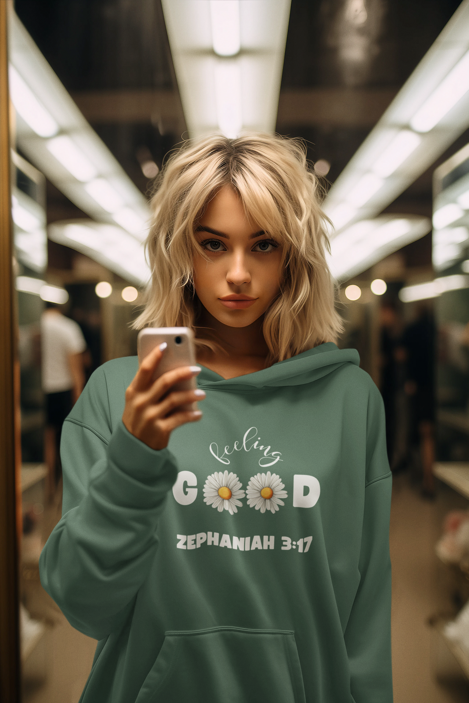 ✝️ Feeling Good Zephaniah 3:17 Christian Hoodie – Faith-Based Comfort Wear