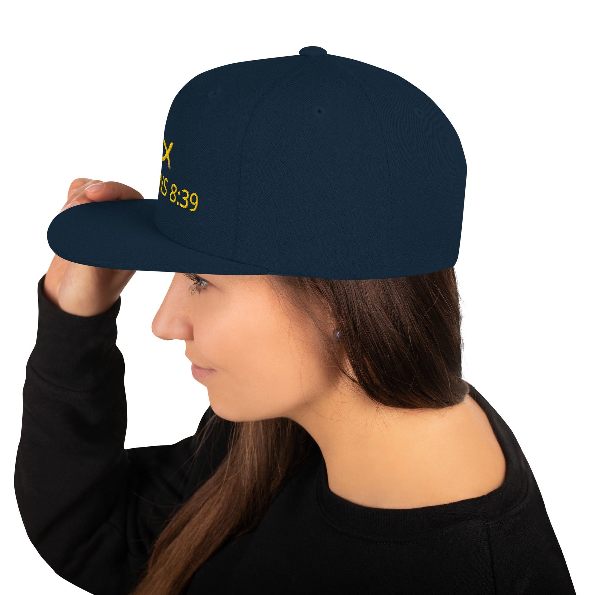 ✝️ Romans 8:39 “Nothing Can Separate Us” Embroidered Snapback Hat – Faith - Inspired Style Hat | Hats – GodSpeed Threads