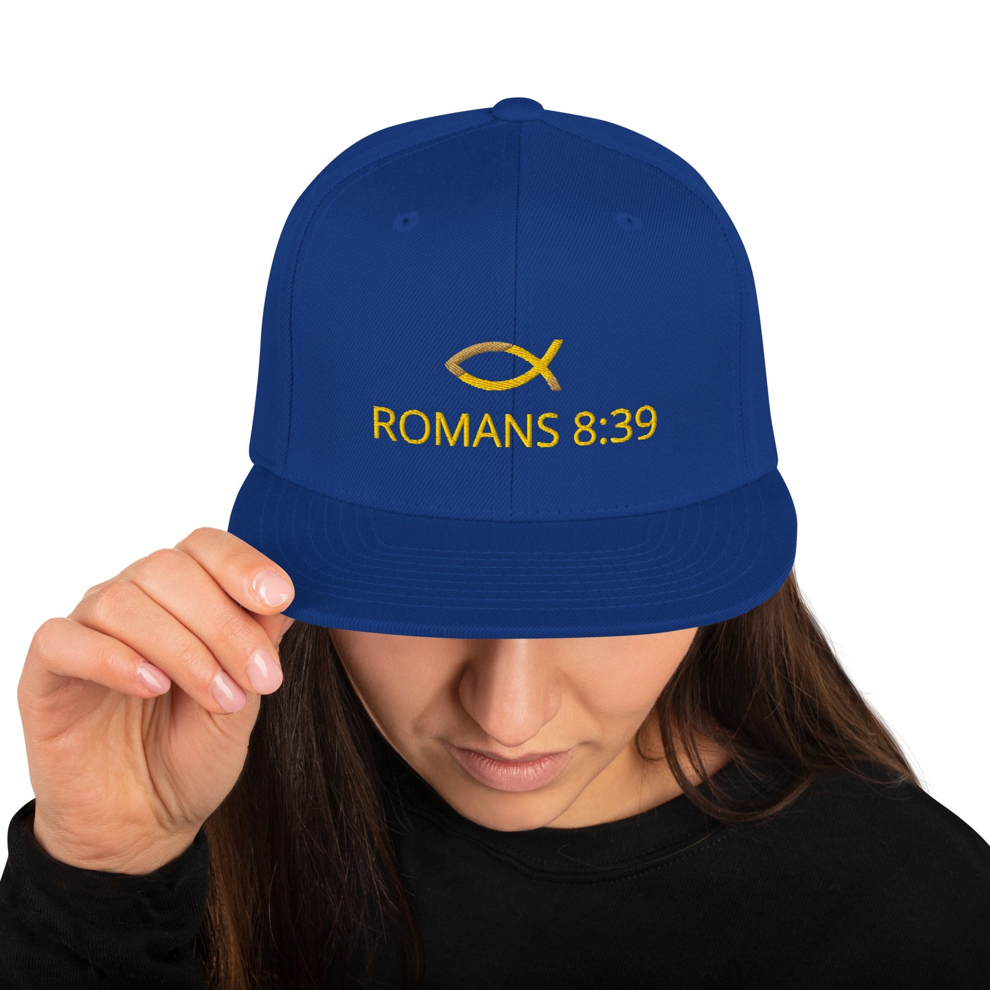 ✝️ Romans 8:39 “Nothing Can Separate Us” Embroidered Snapback Hat – Faith - Inspired Style Hat | Hats – GodSpeed Threads