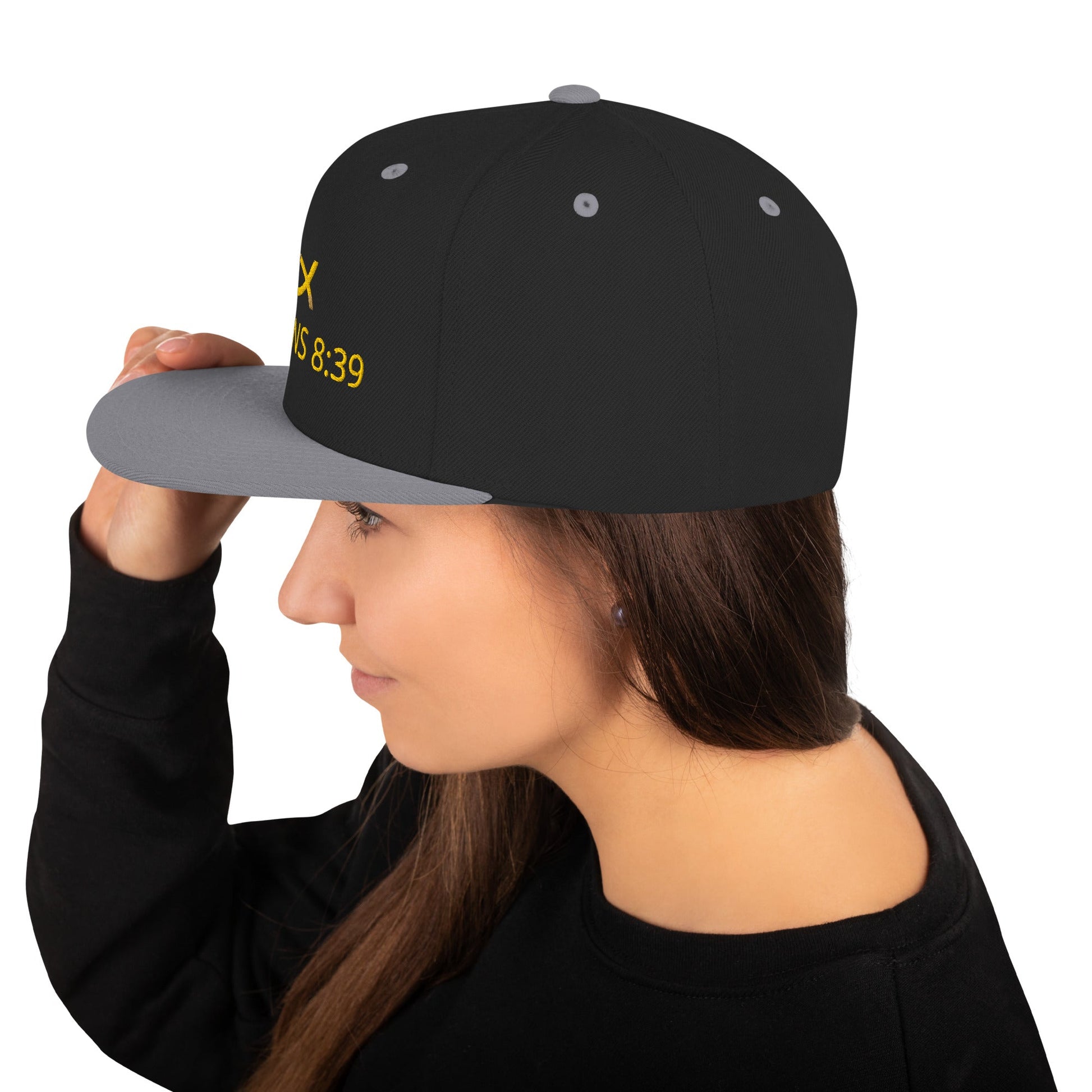 ✝️ Romans 8:39 “Nothing Can Separate Us” Embroidered Snapback Hat – Faith - Inspired Style Hat | Hats – GodSpeed Threads