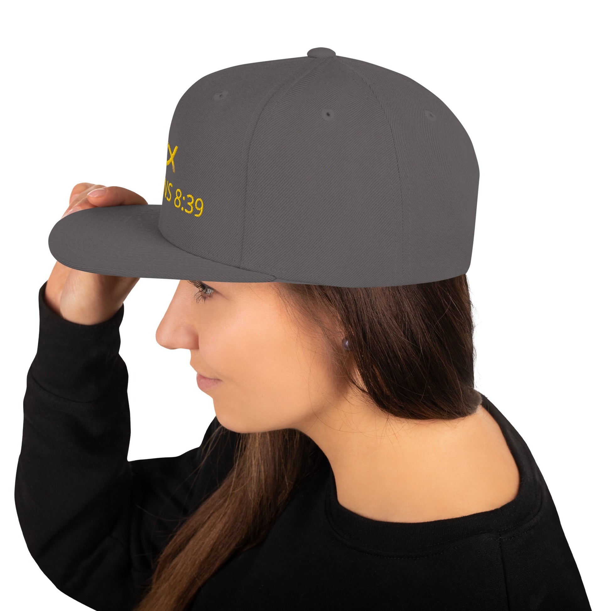 ✝️ Romans 8:39 “Nothing Can Separate Us” Embroidered Snapback Hat – Faith - Inspired Style Hat | Hats – GodSpeed Threads