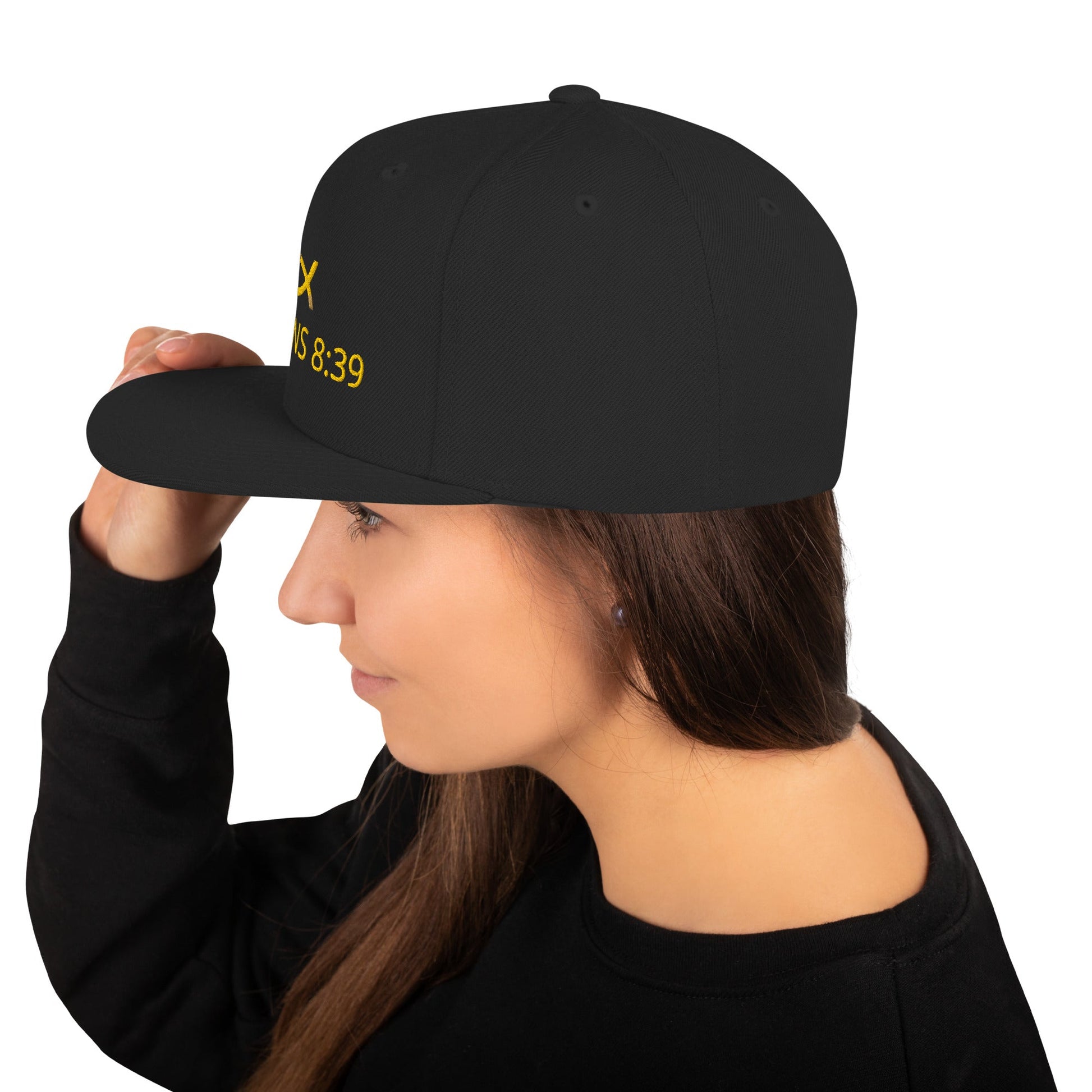 ✝️ Romans 8:39 “Nothing Can Separate Us” Embroidered Snapback Hat – Faith - Inspired Style Hat | Hats – GodSpeed Threads