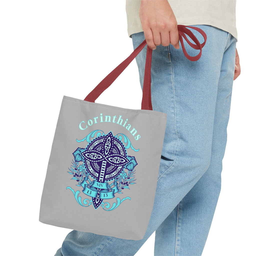 Spiritual Tote Bag with Cross Design | Christian Shoulder Bag, Inspirational Gift, Bible Verse Tote, Comfortable Everyday Use, [...] | Bags – GodSpeed Threads