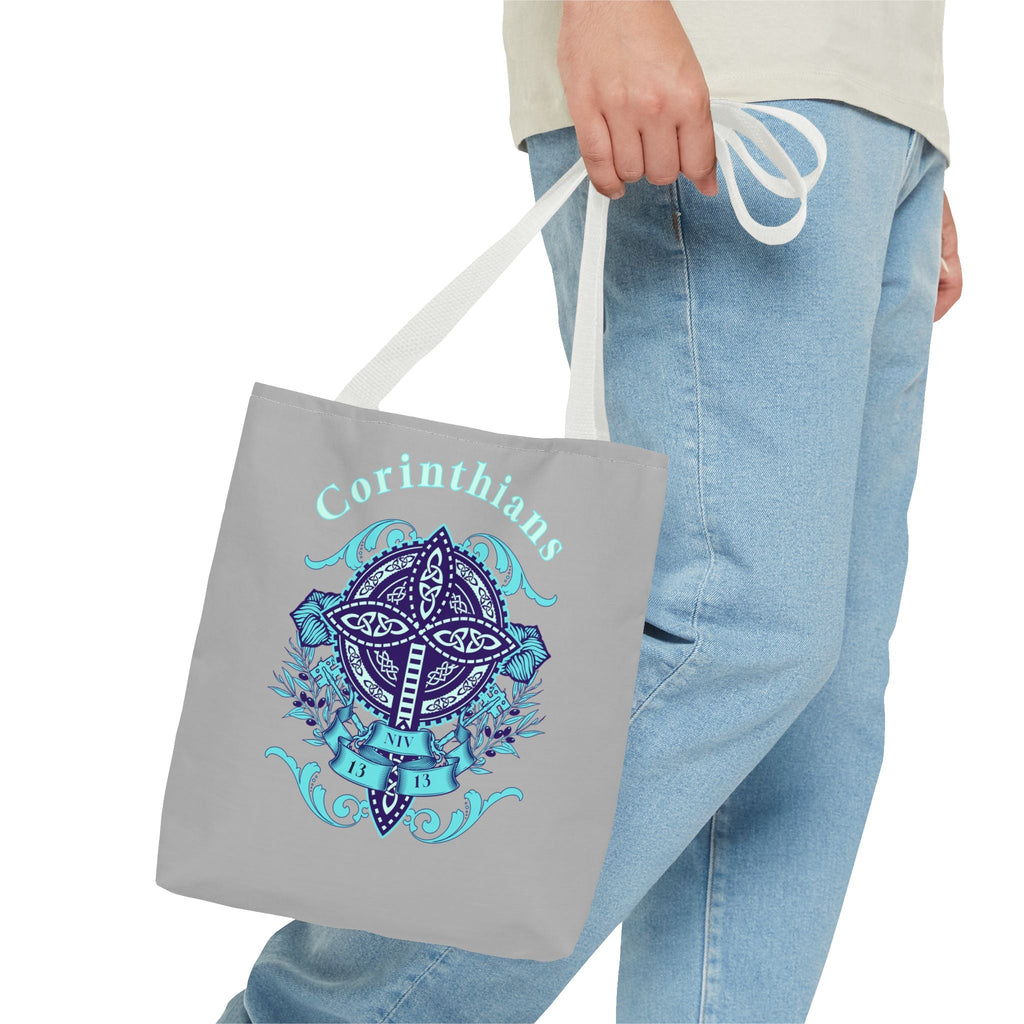 Spiritual Tote Bag with Cross Design | Christian Shoulder Bag, Inspirational Gift, Bible Verse Tote, Comfortable Everyday Use, [...] | Bags – GodSpeed Threads