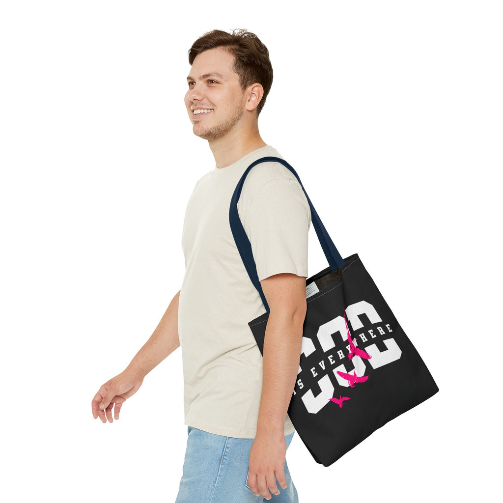 Stylish Tote Bag with Inspirational Design, Eco - Friendly Shopping Bag, Trendy Beach Bag, Gift for Friends, Motivational Everyday Use | Bags – GodSpeed Threads