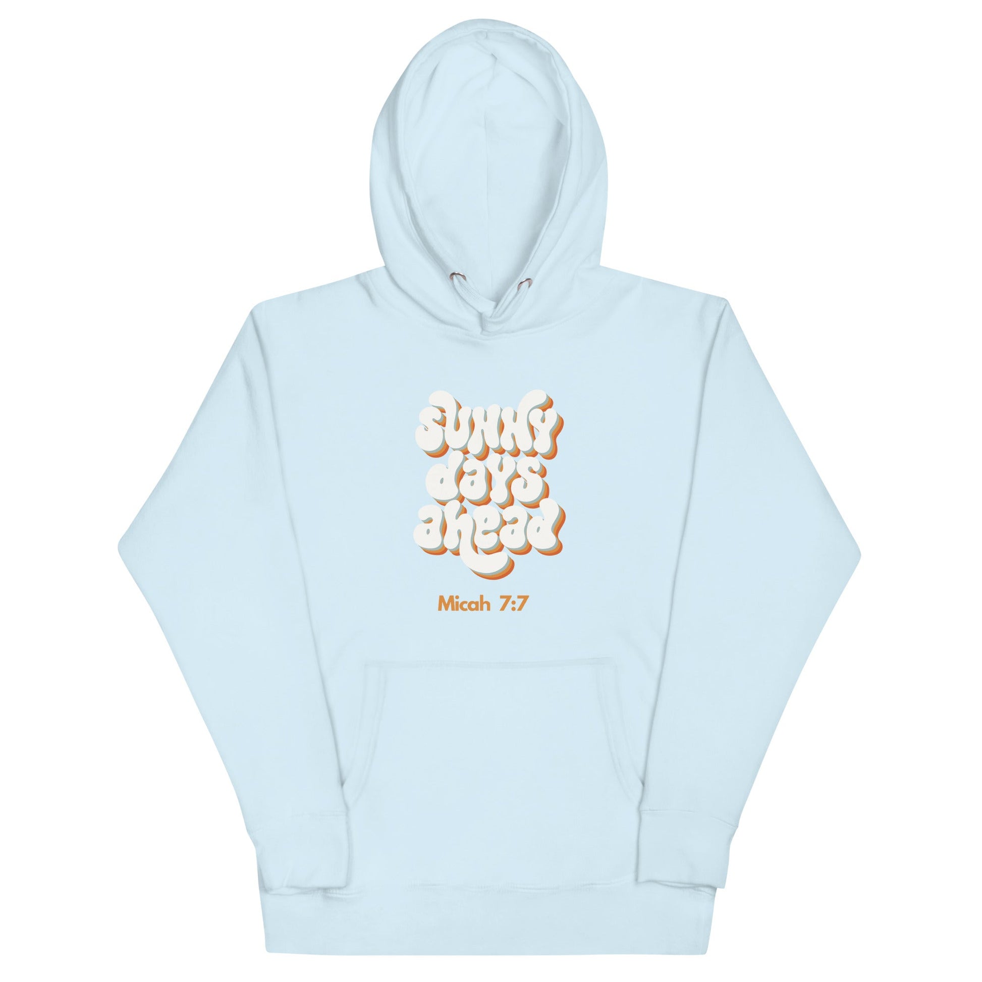 Sunny Days Ahead Hoodie – Micah 7:7 Faith & Hope Edition | Women's Hoodie | – GodSpeed Threads