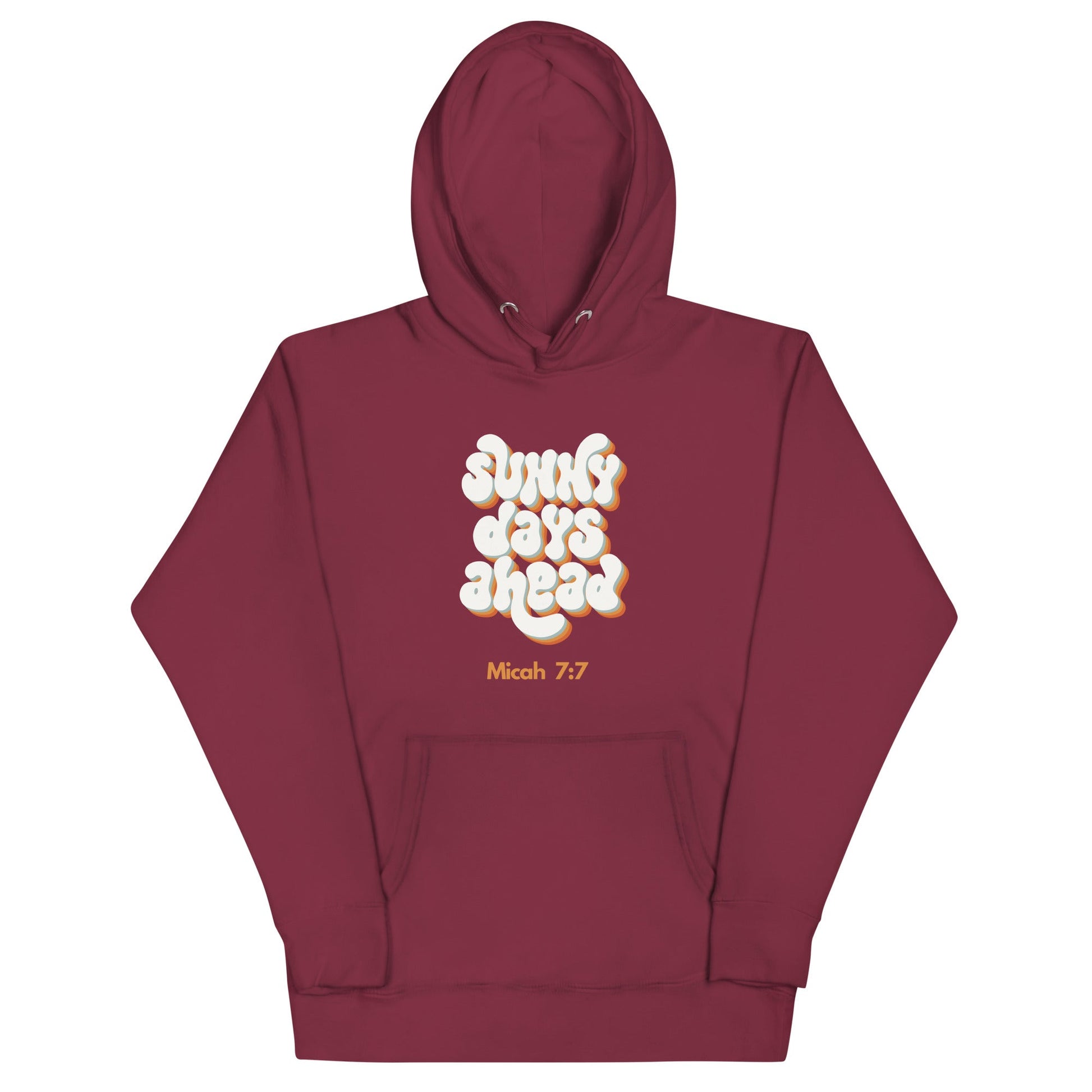 Sunny Days Ahead Hoodie – Micah 7:7 Faith & Hope Edition | Women's Hoodie | – GodSpeed Threads