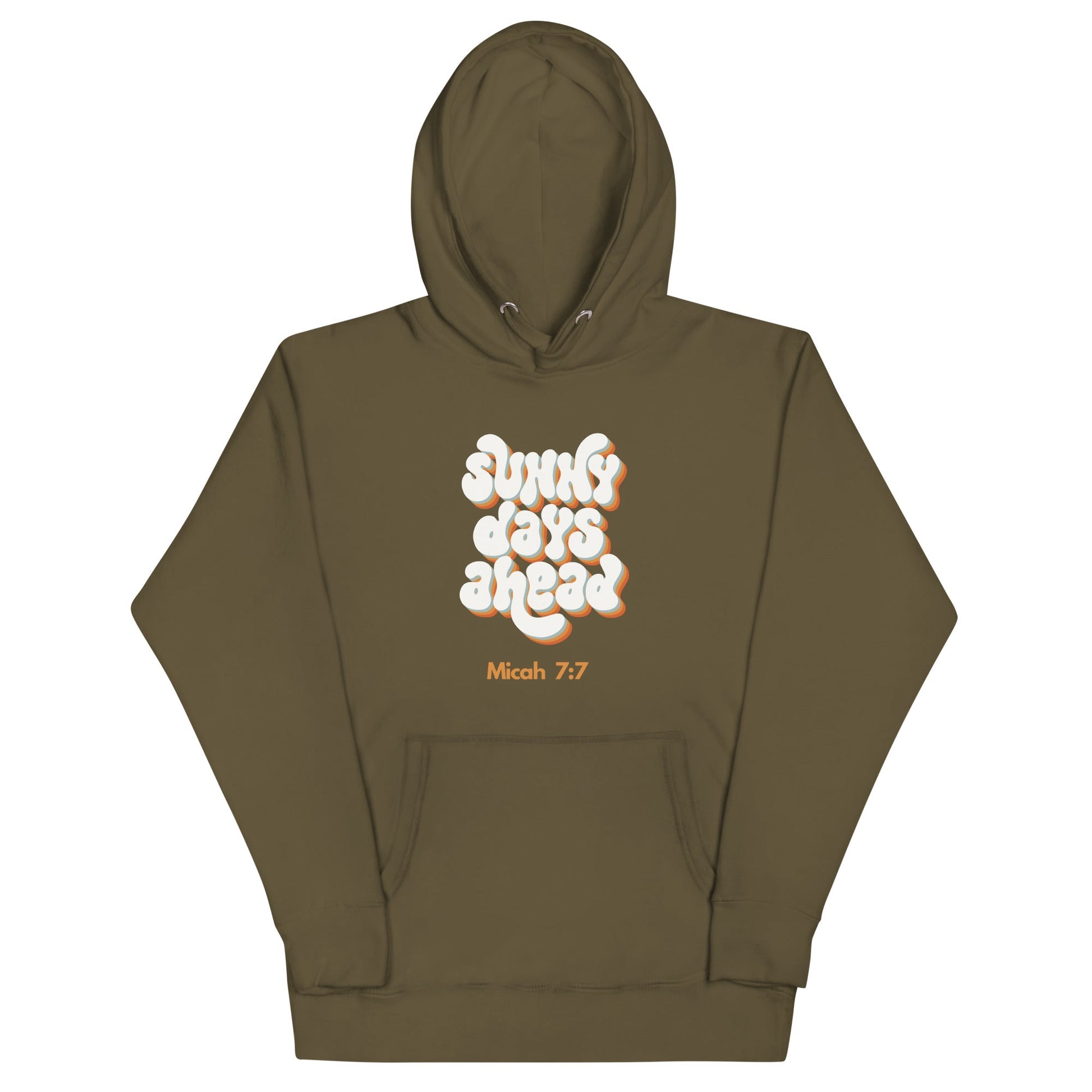 Sunny Days Ahead Hoodie – Micah 7:7 Faith & Hope Edition | Women's Hoodie | – GodSpeed Threads