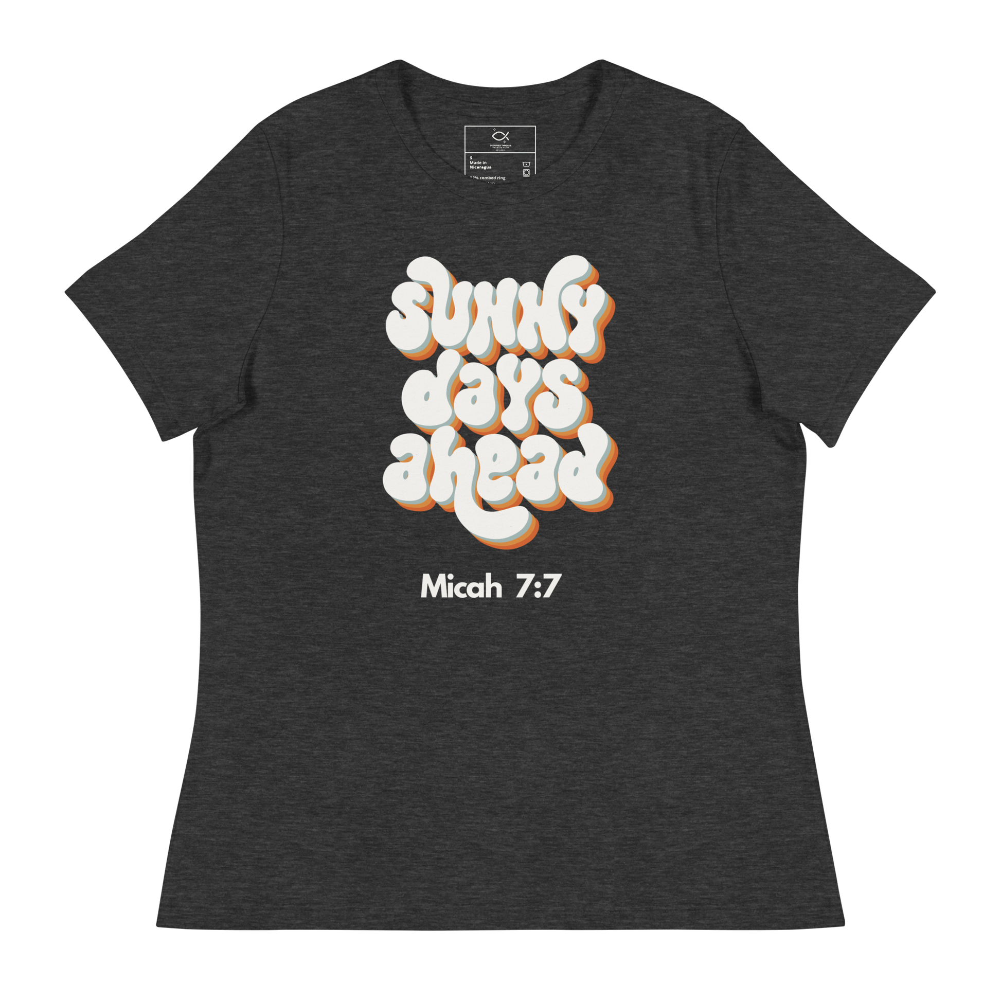 Sunny Days Ahead T-Shirt – Faith & Positivity Graphic Tee | Women's T-Shirts – GodSpeed Threads