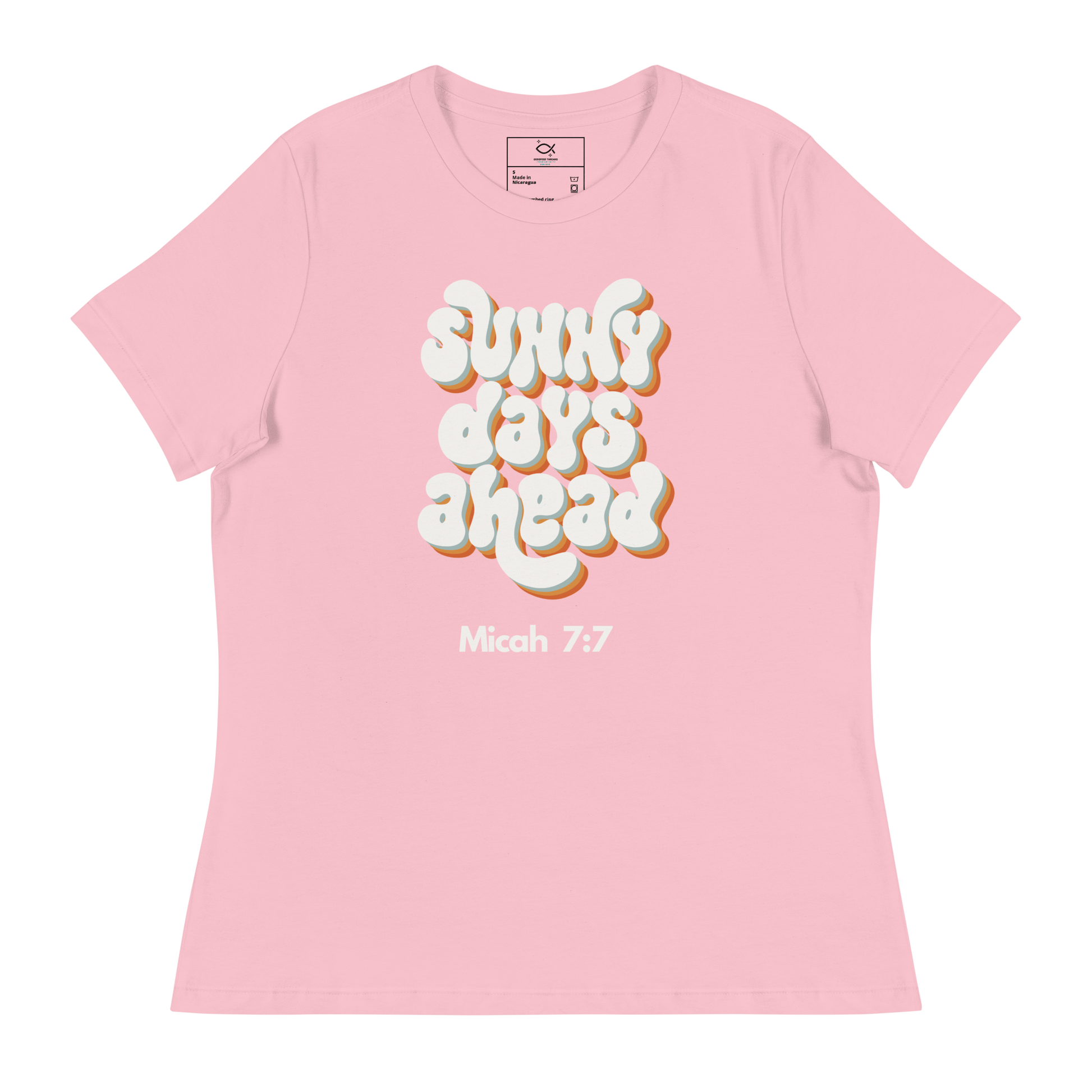 Sunny Days Ahead T-Shirt – Faith & Positivity Graphic Tee | Women's T-Shirts – GodSpeed Threads