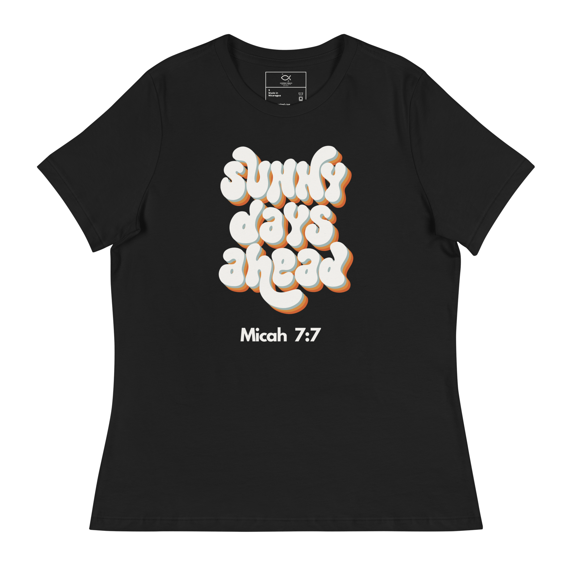 Sunny Days Ahead T-Shirt – Faith & Positivity Graphic Tee | Women's T-Shirts – GodSpeed Threads